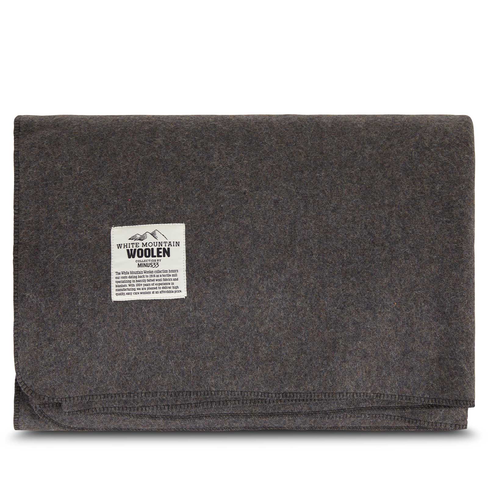 M33 - Lodge Twin Blanket White Mountain Woolen - Concordia Style Boutique