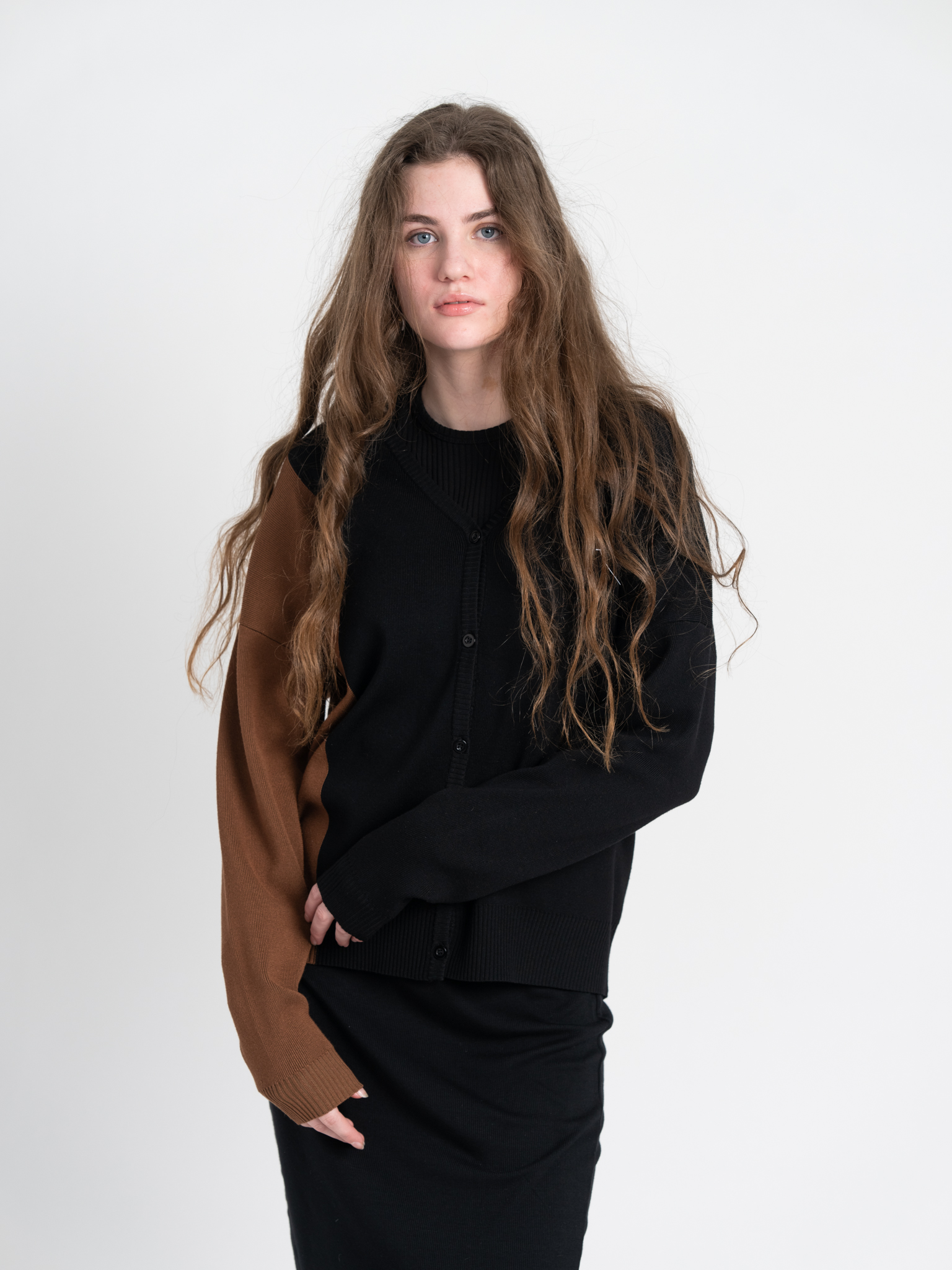 Color Block Knit Cardigan - Concordia Style Boutique