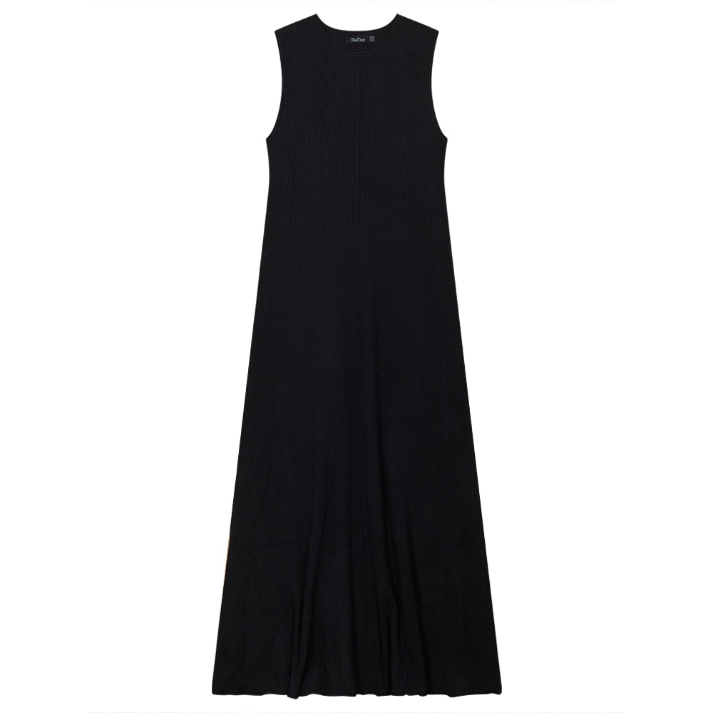 A Line Ribbed Knit Maxi Jumper - Concordia Style Boutique