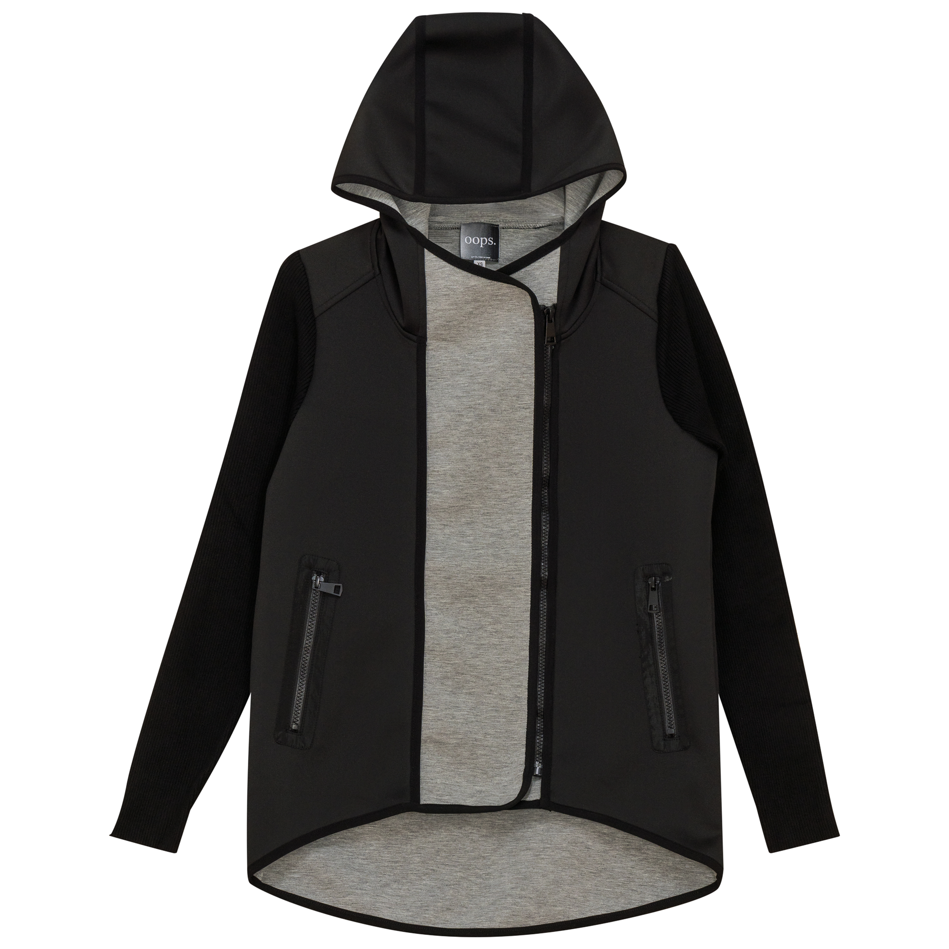 Scuba Knit Combo Hoodie - Concordia Style Boutique