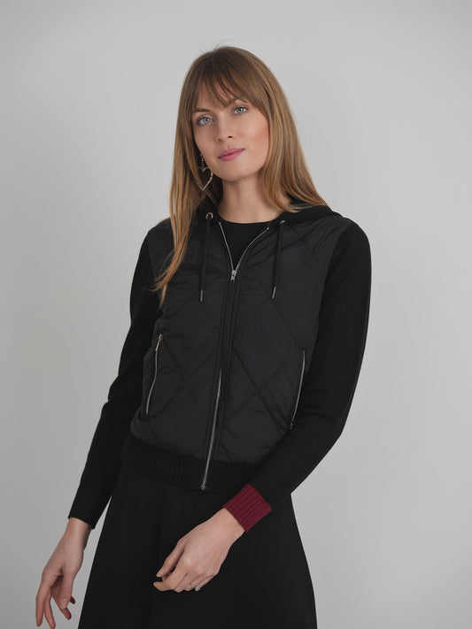 Quilted Bomber Jacket Combo - Concordia Style Boutique