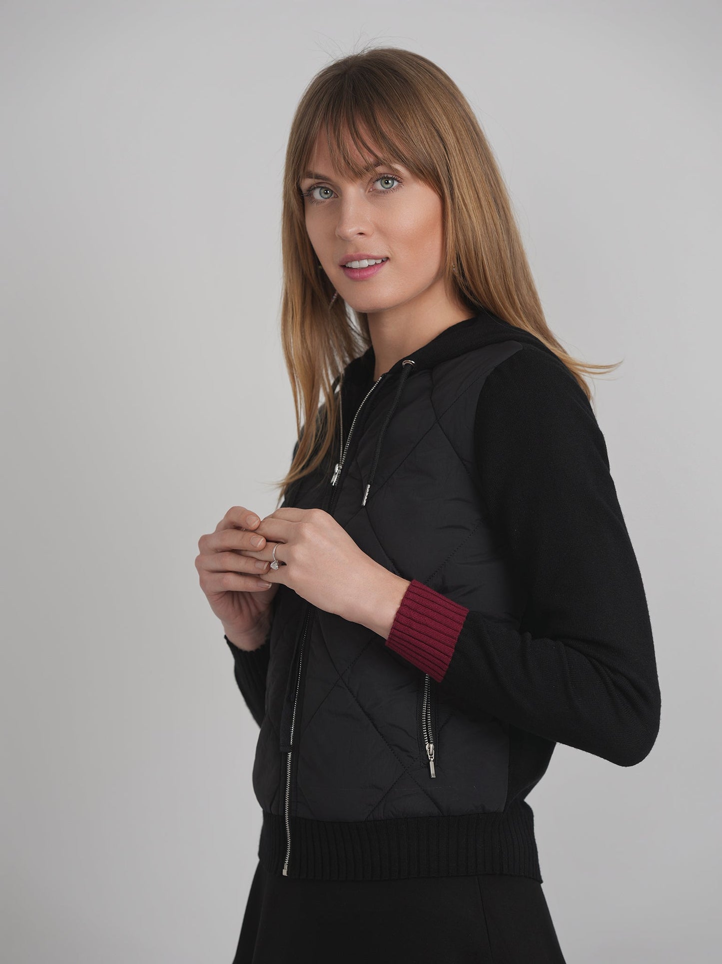 Quilted Bomber Jacket Combo - Concordia Style Boutique