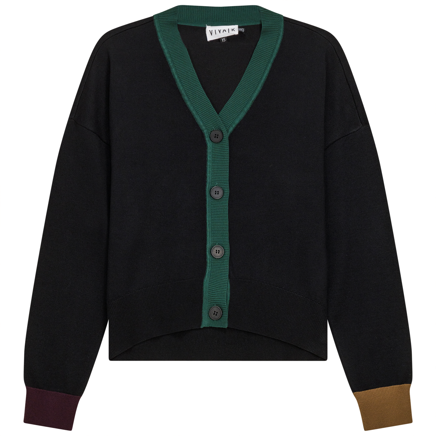 Color Blocked Cropped Cardigan - Concordia Style Boutique