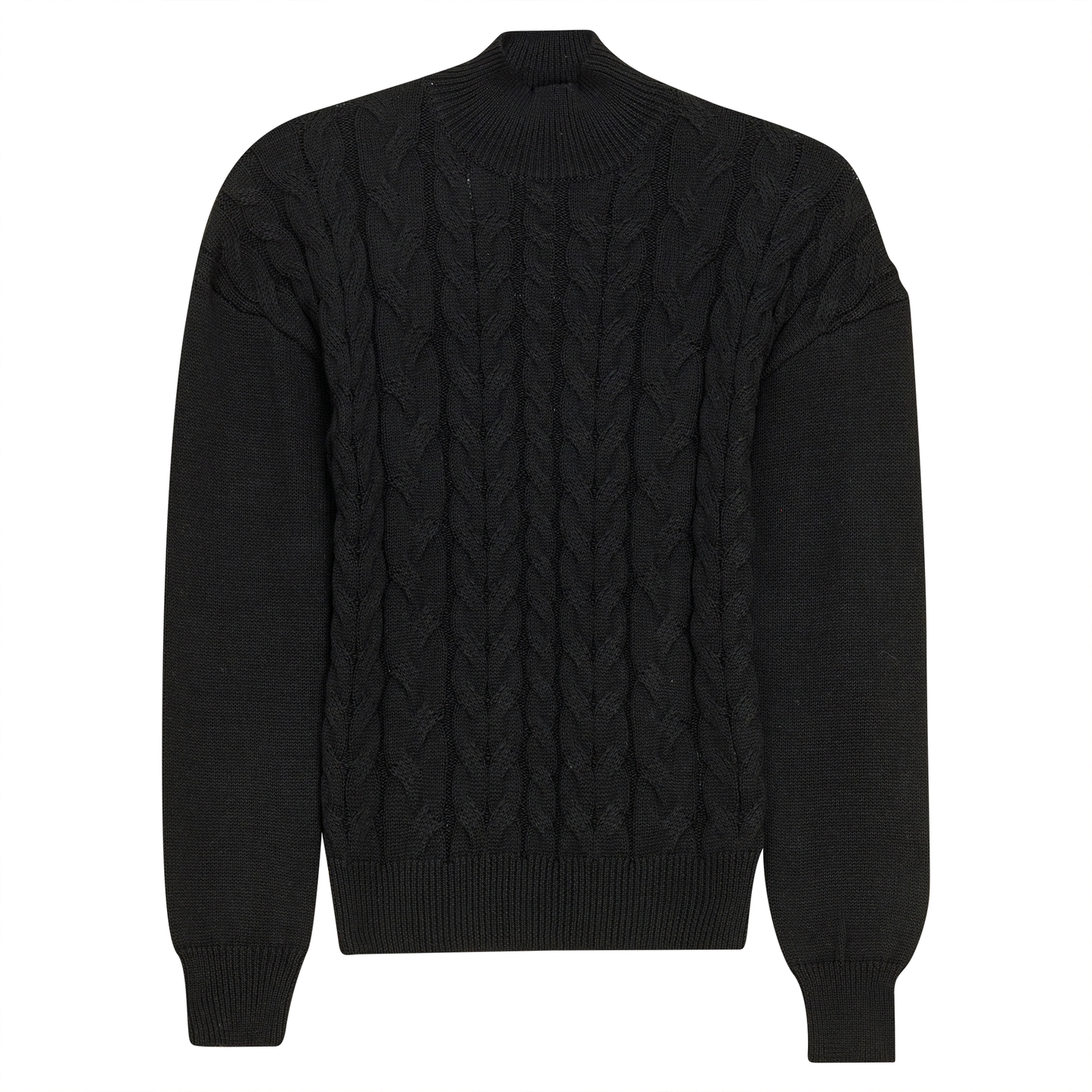 Cable Knit Turtle Neck Sweater - Concordia Style Boutique