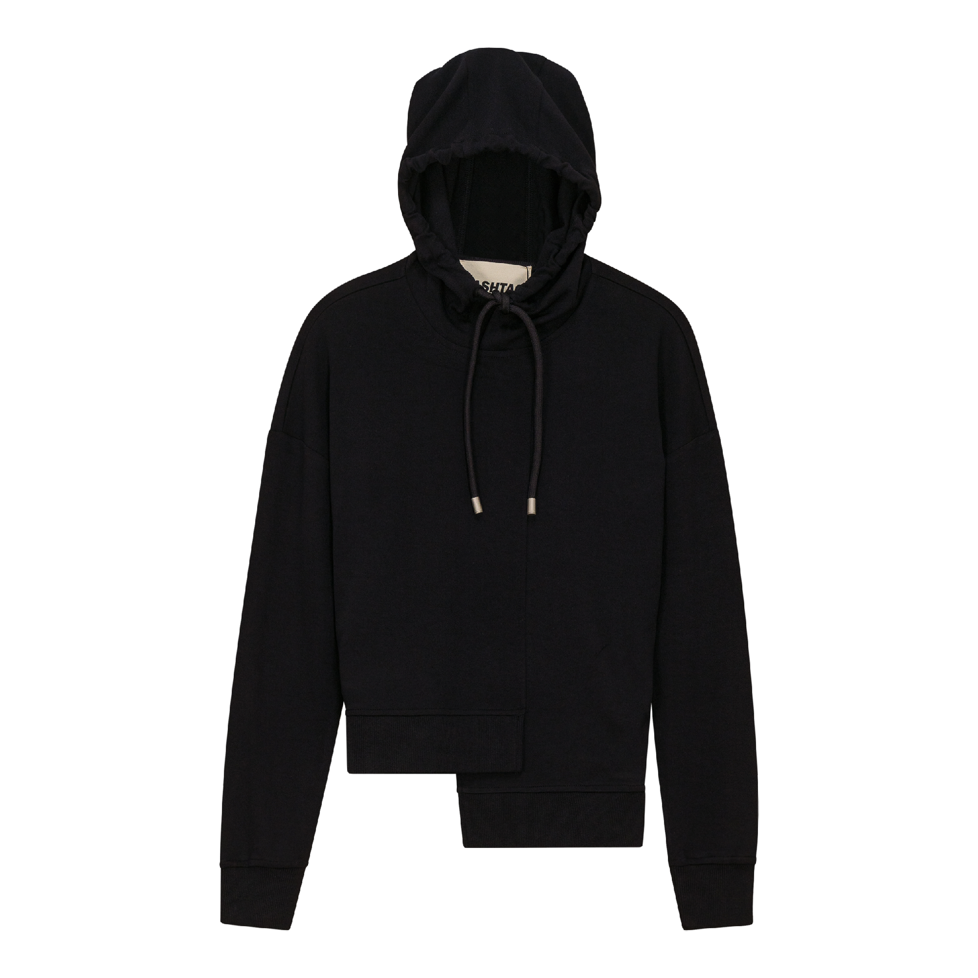 Asymmetrical French Fleece Hoodie - Concordia Style Boutique