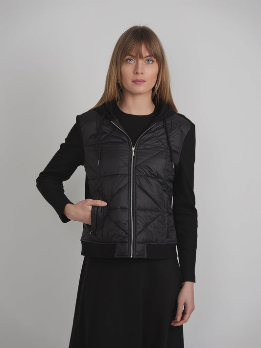 Quilted Hoodie - Concordia Style Boutique