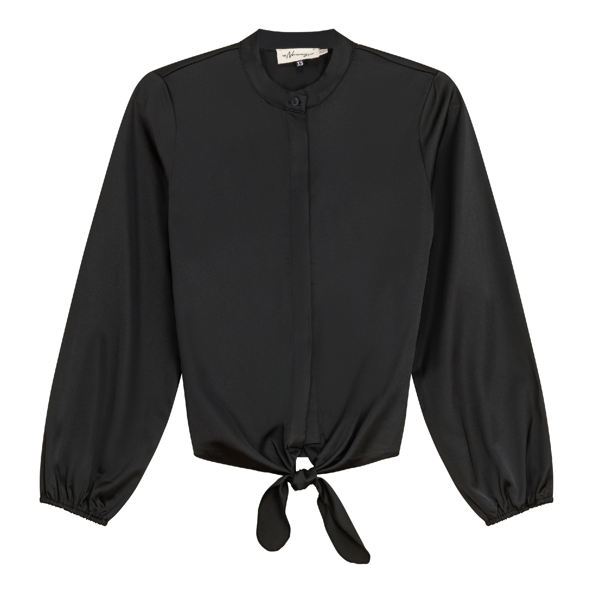 Satin Tie Blouse - Concordia Style Boutique