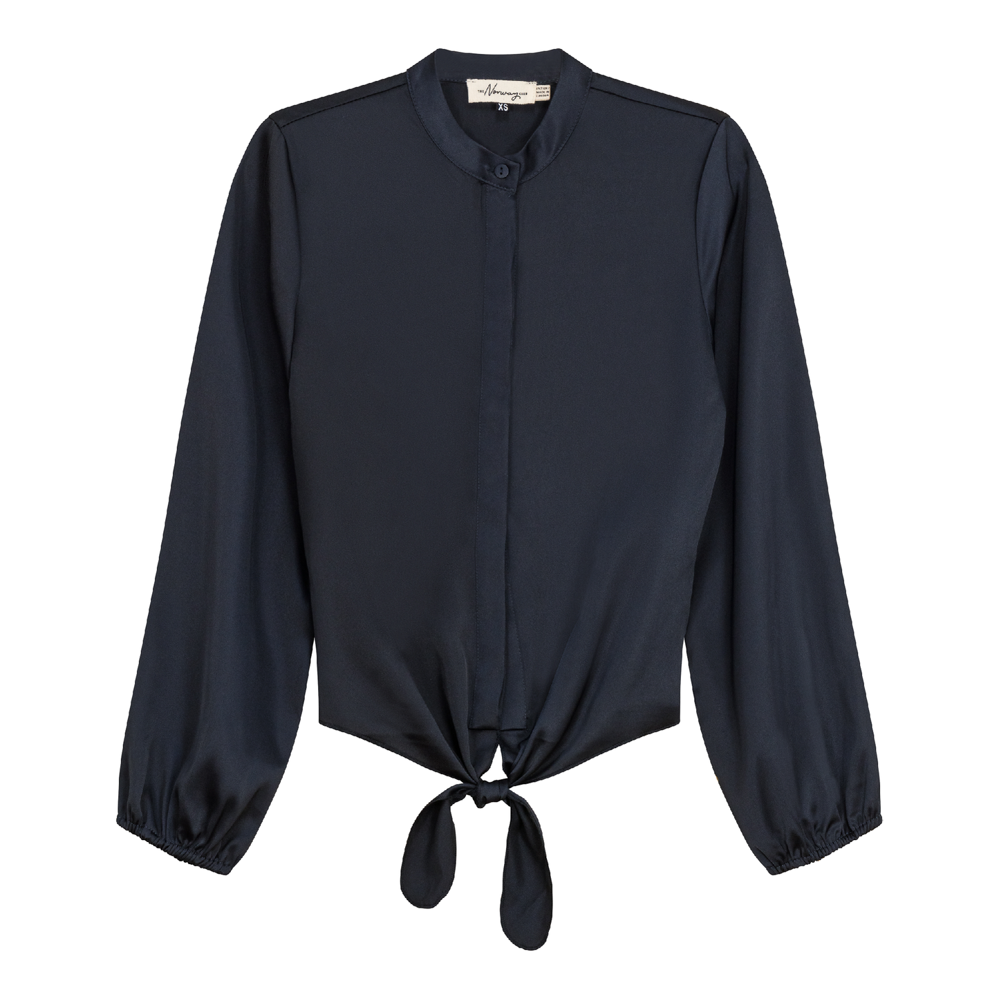 Satin Tie Blouse - Concordia Style Boutique