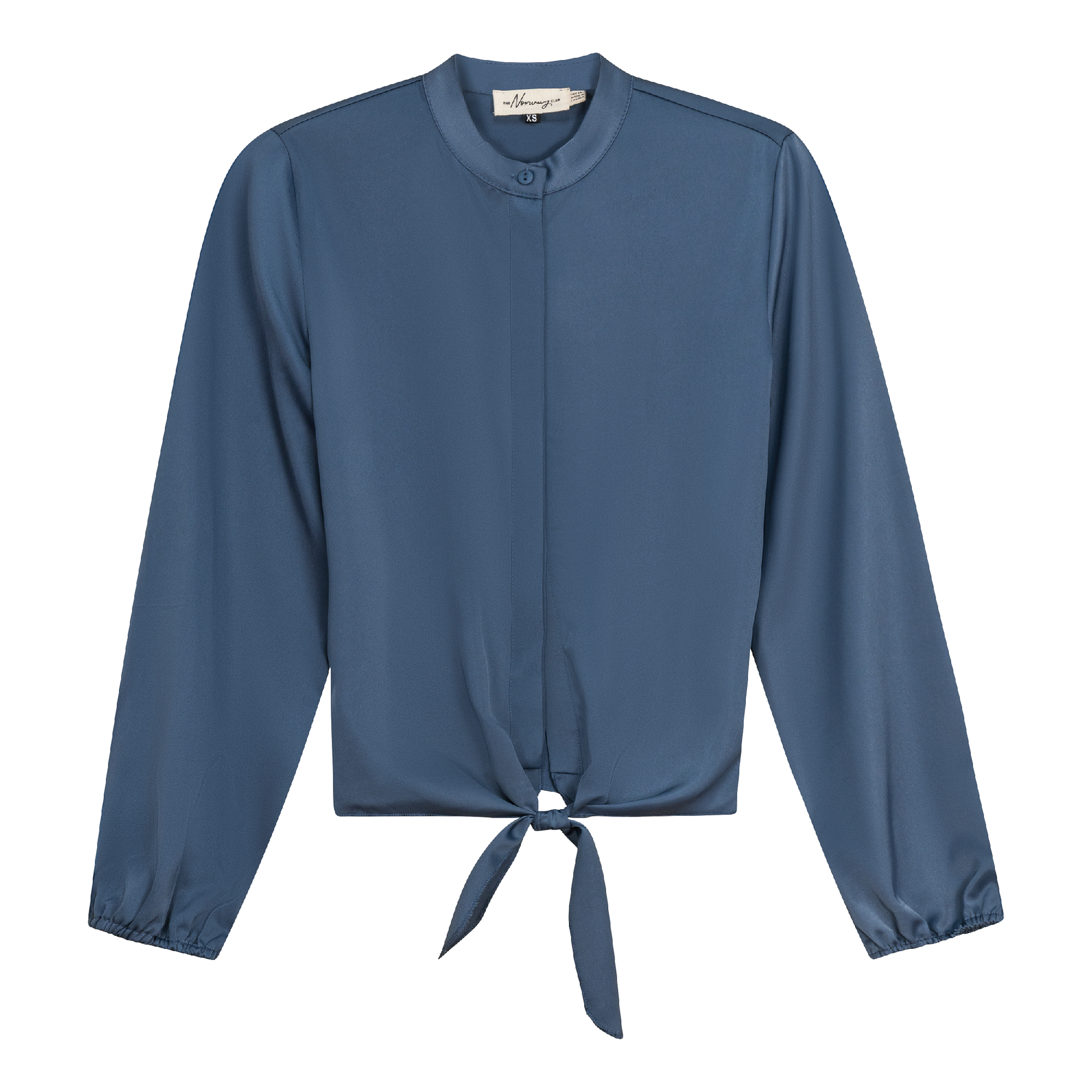 Satin Tie Blouse - Concordia Style Boutique