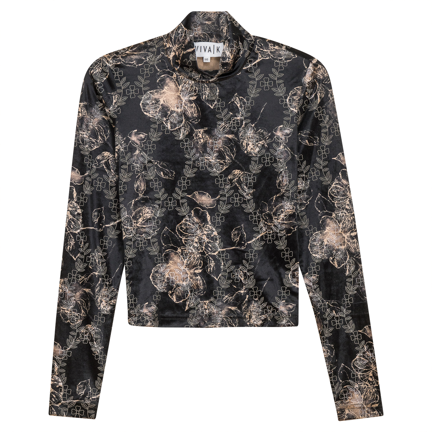 Flocked Velour Dolman Top - Concordia Style Boutique