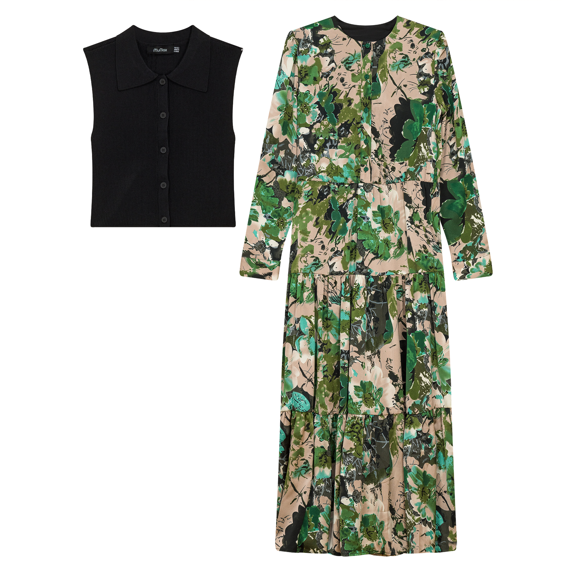 Cropped Midi Dress Set - Concordia Style Boutique