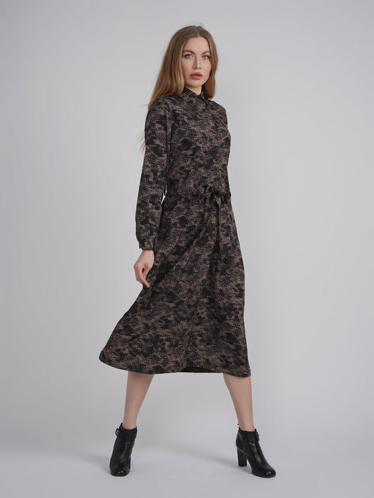 Midi Floral Shirt Dress - Concordia Style Boutique