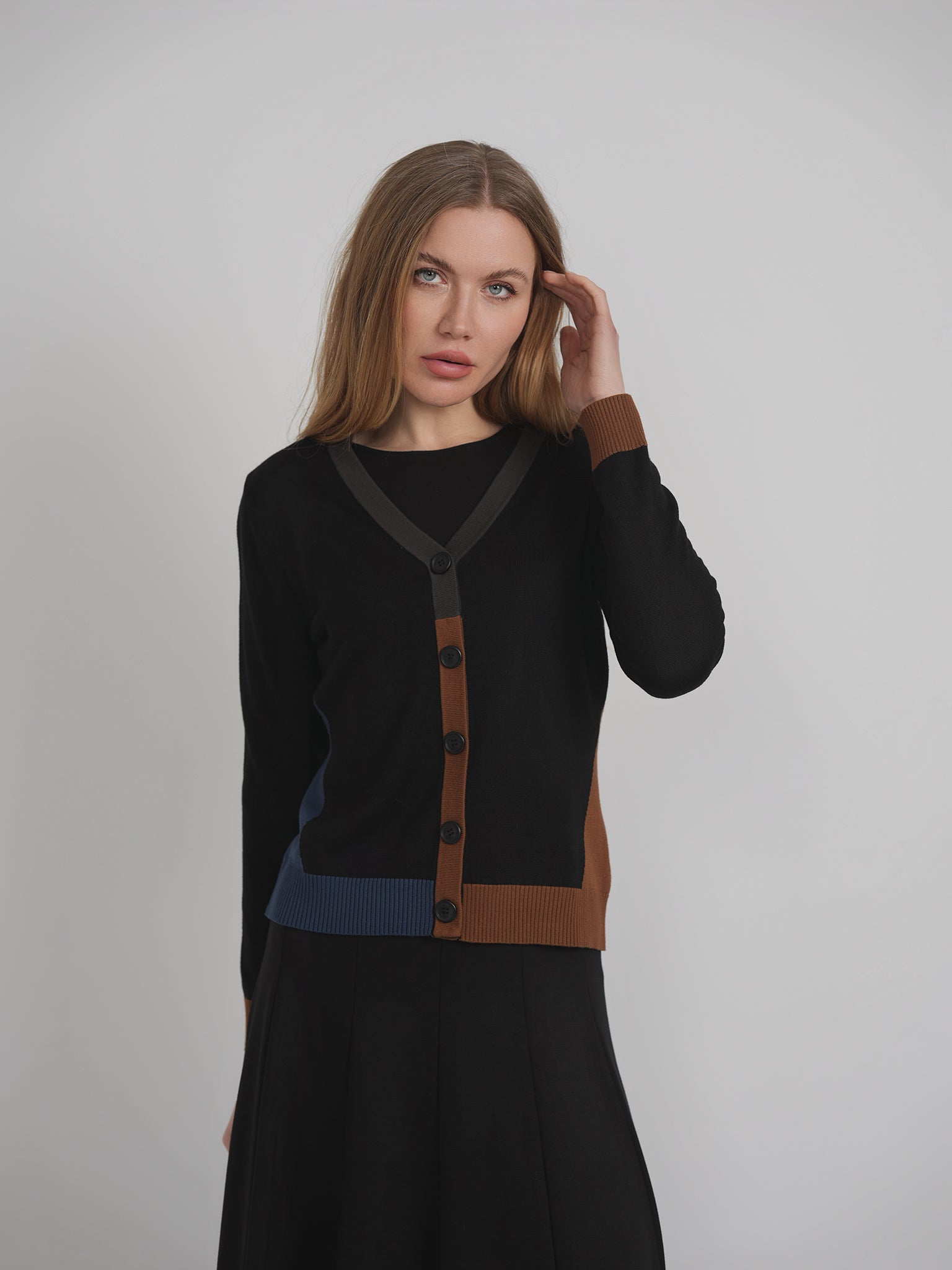 Color Blocked Cardigan - Concordia Style Boutique