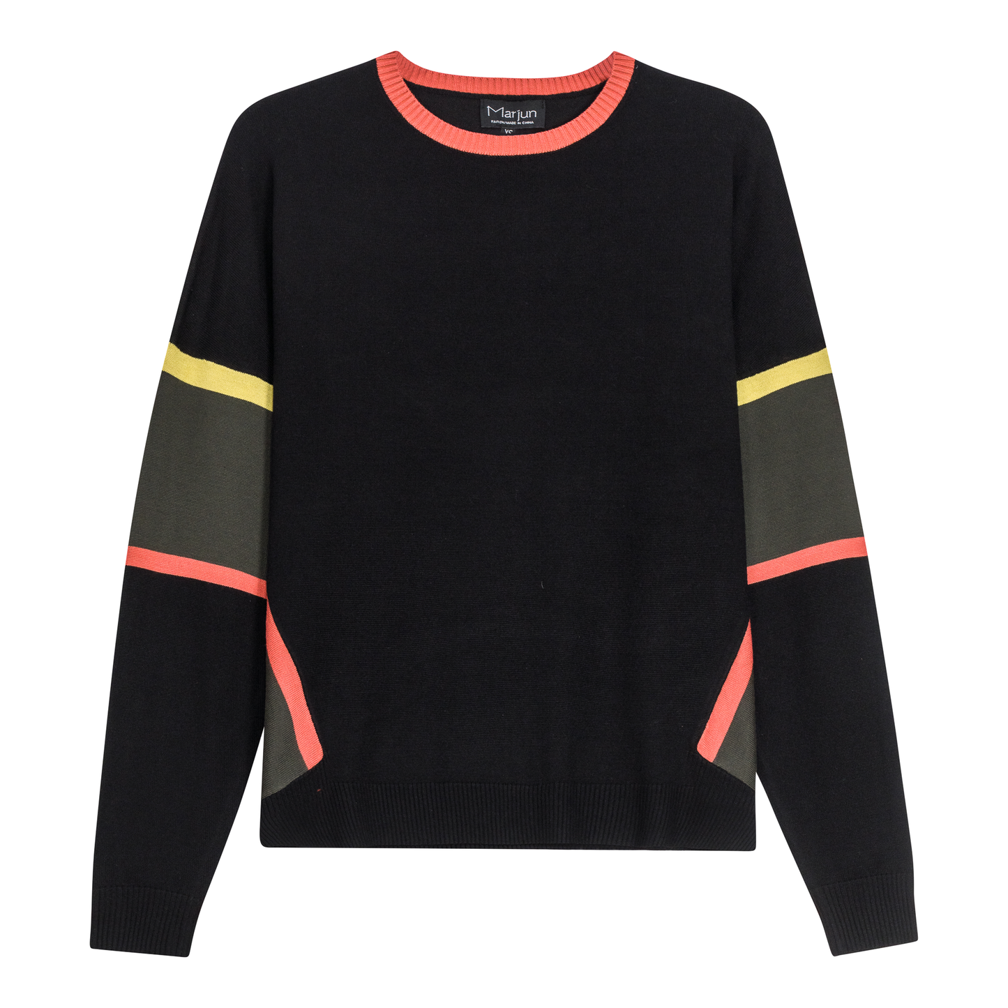 Side Slit Abstract Sweater - Concordia Style Boutique