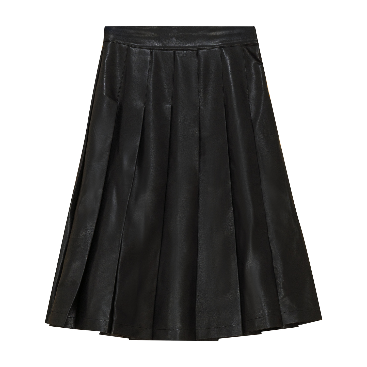 Leather Knife Pleats Skirt - Concordia Style Boutique
