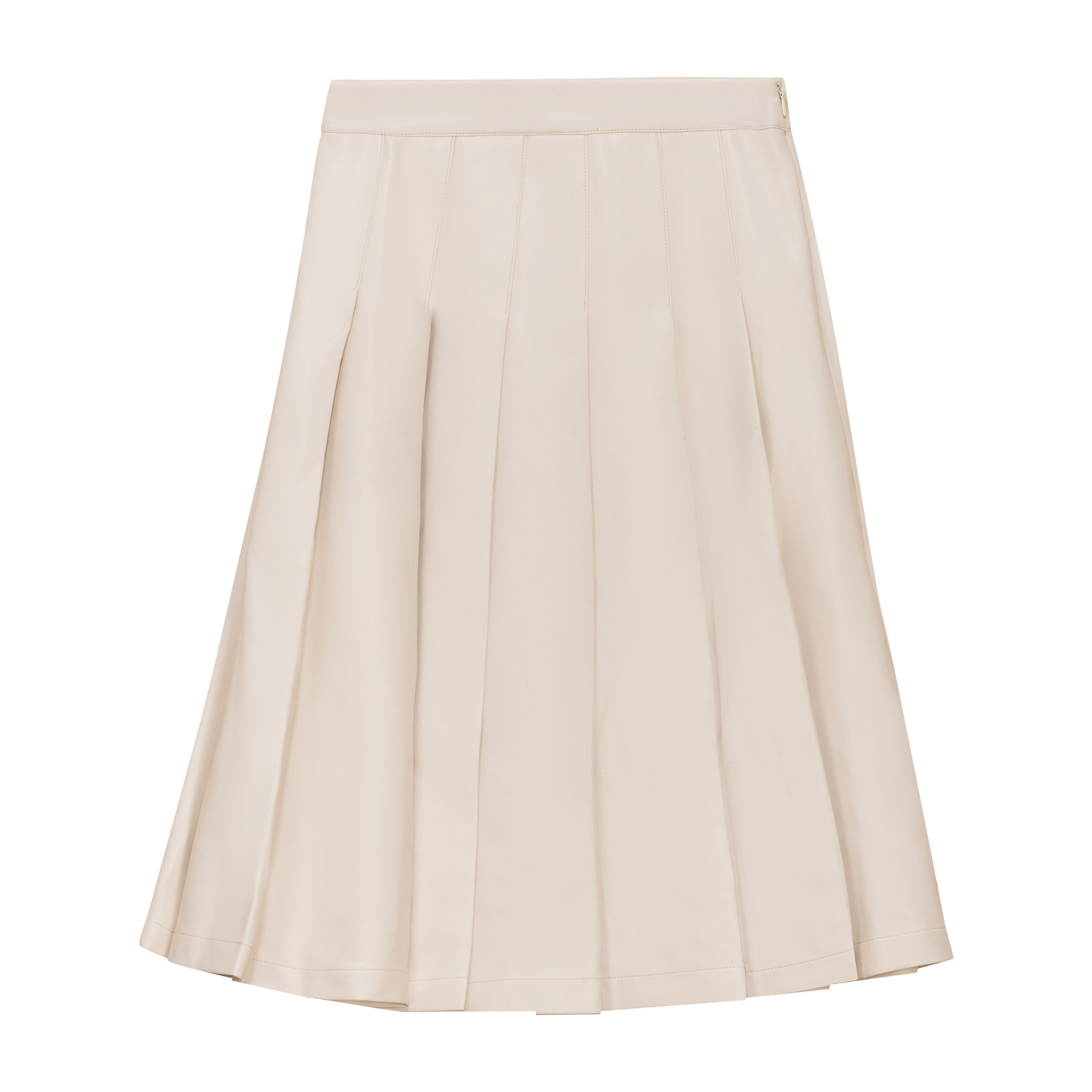 Leather Knife Pleats Skirt - Concordia Style Boutique