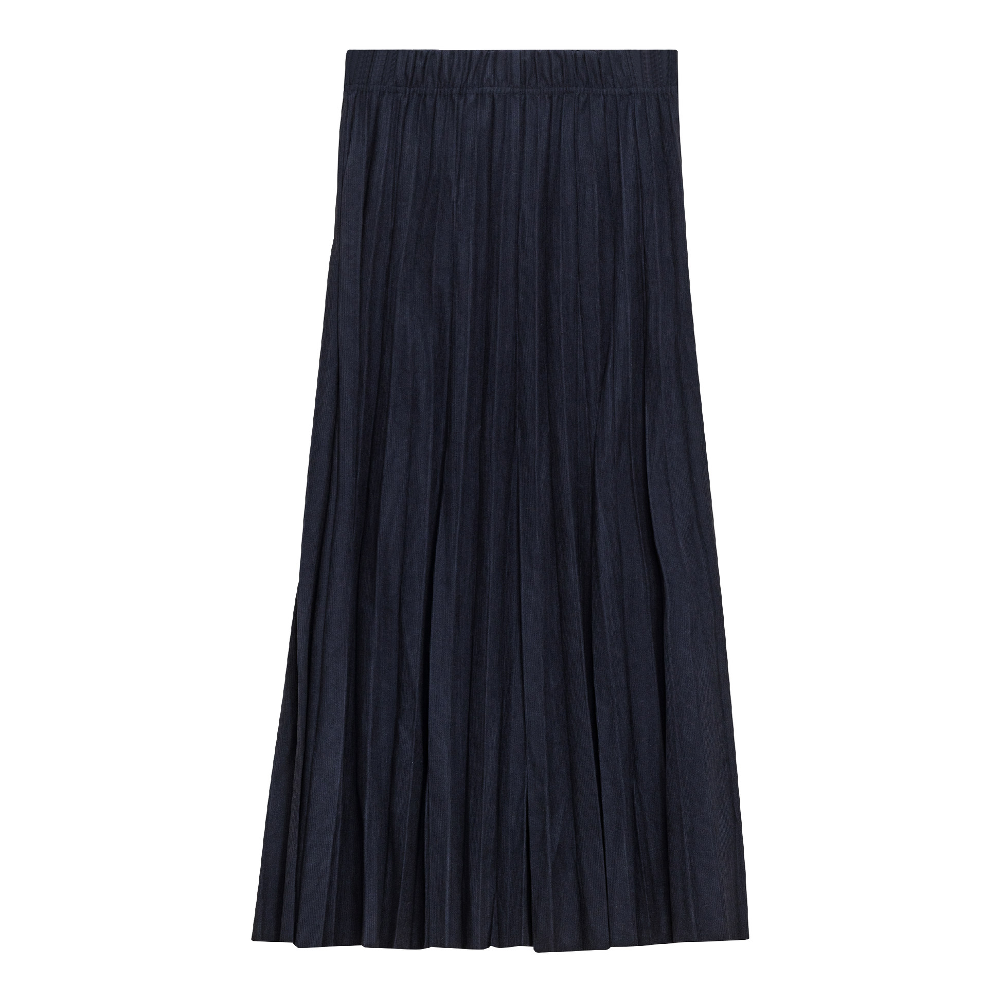 Corduroy Crinkle Pleated Midi Skirt - Concordia Style Boutique
