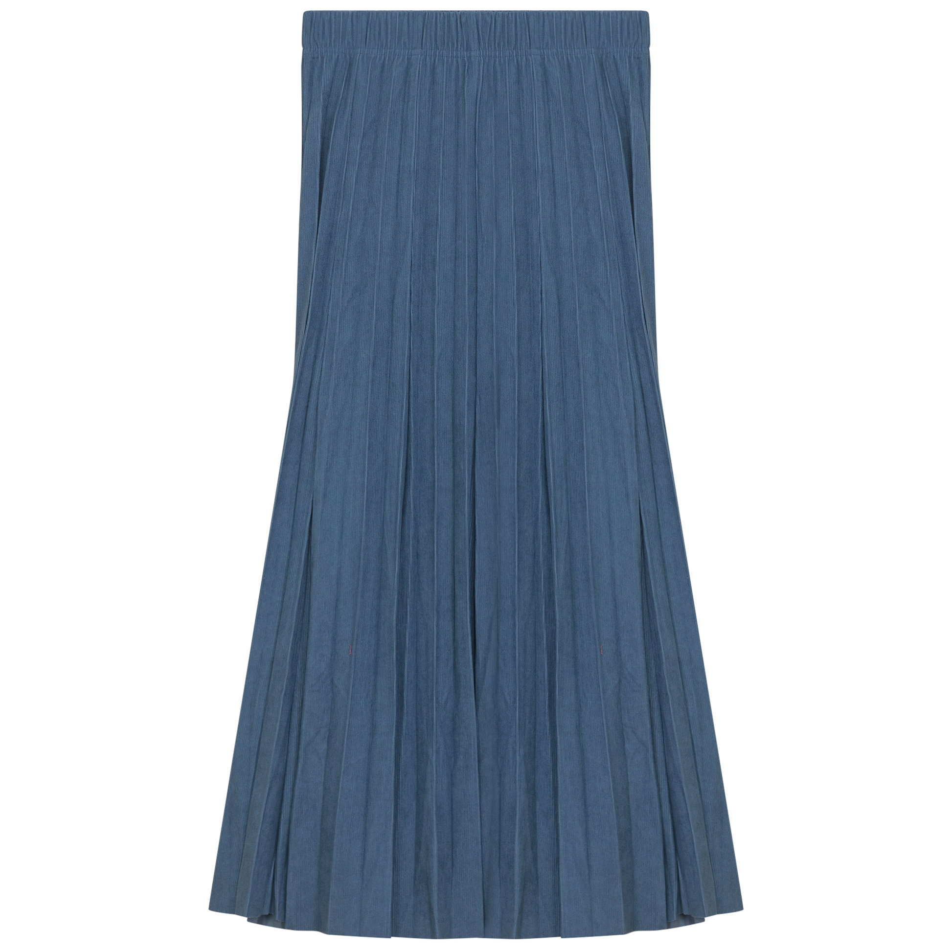 Corduroy Crinkle Pleated Midi Skirt - Concordia Style Boutique