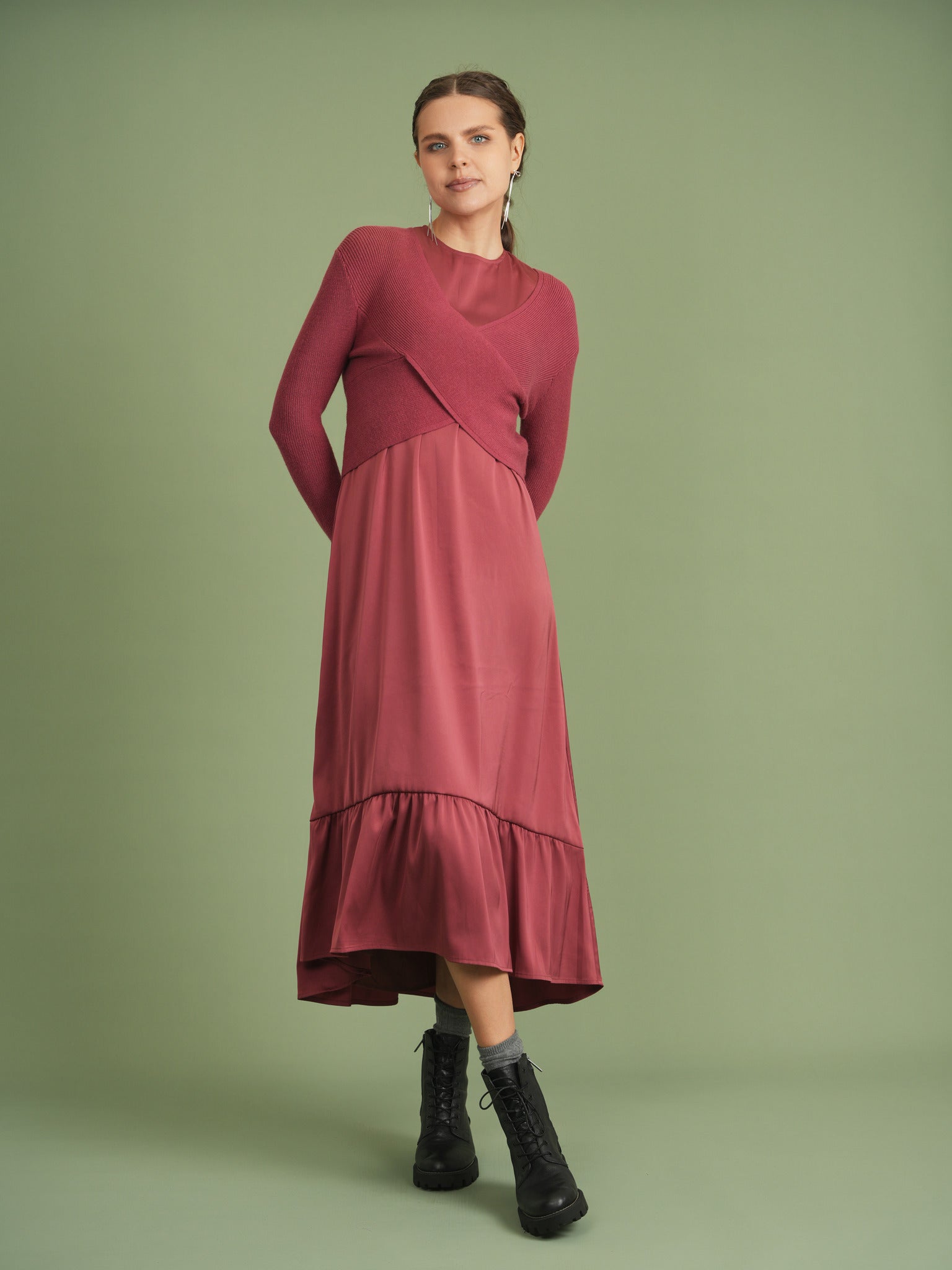 Satin Jumper - Concordia Style Boutique