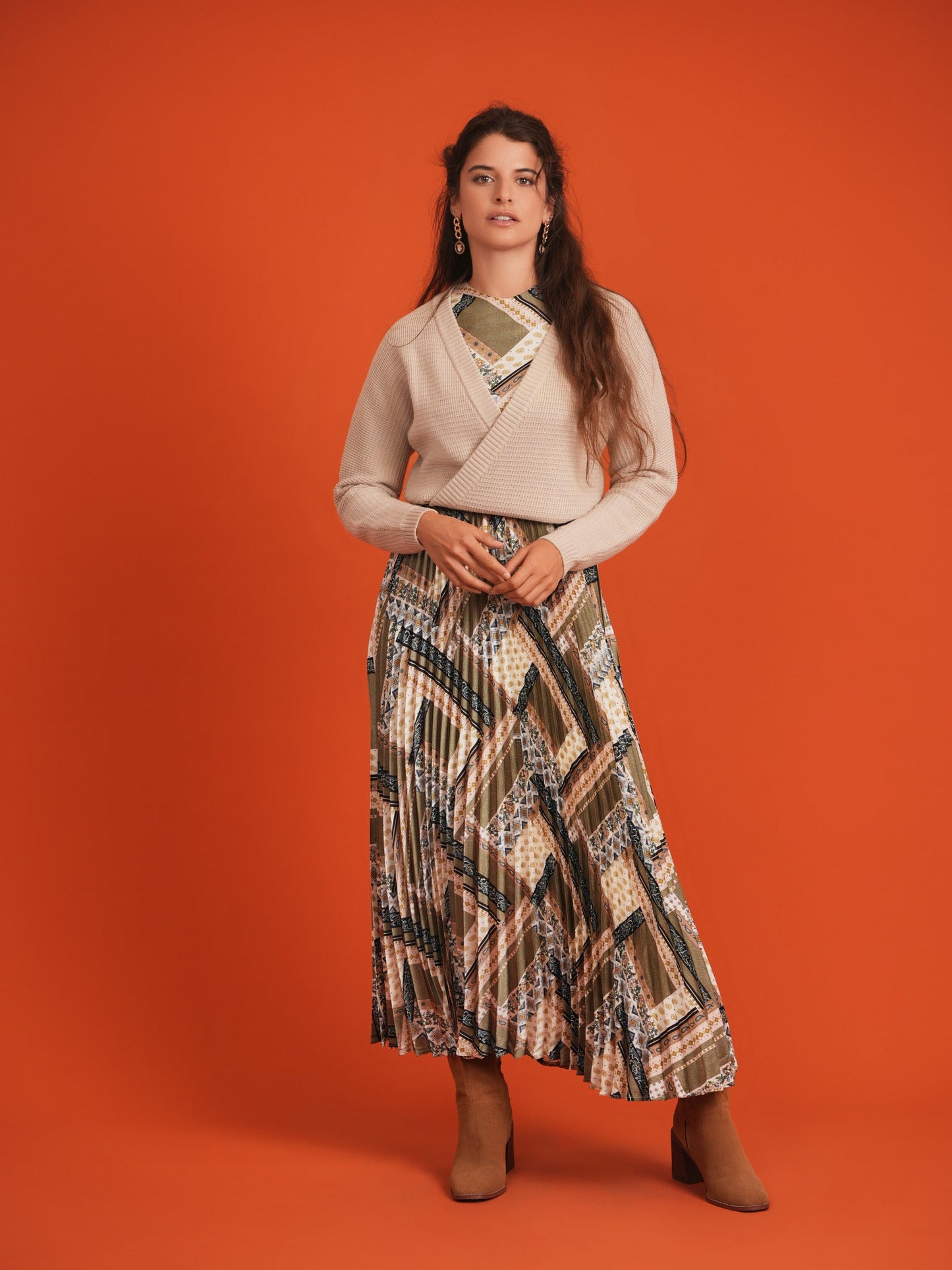 Crepe Pleated Jumper - Concordia Style Boutique