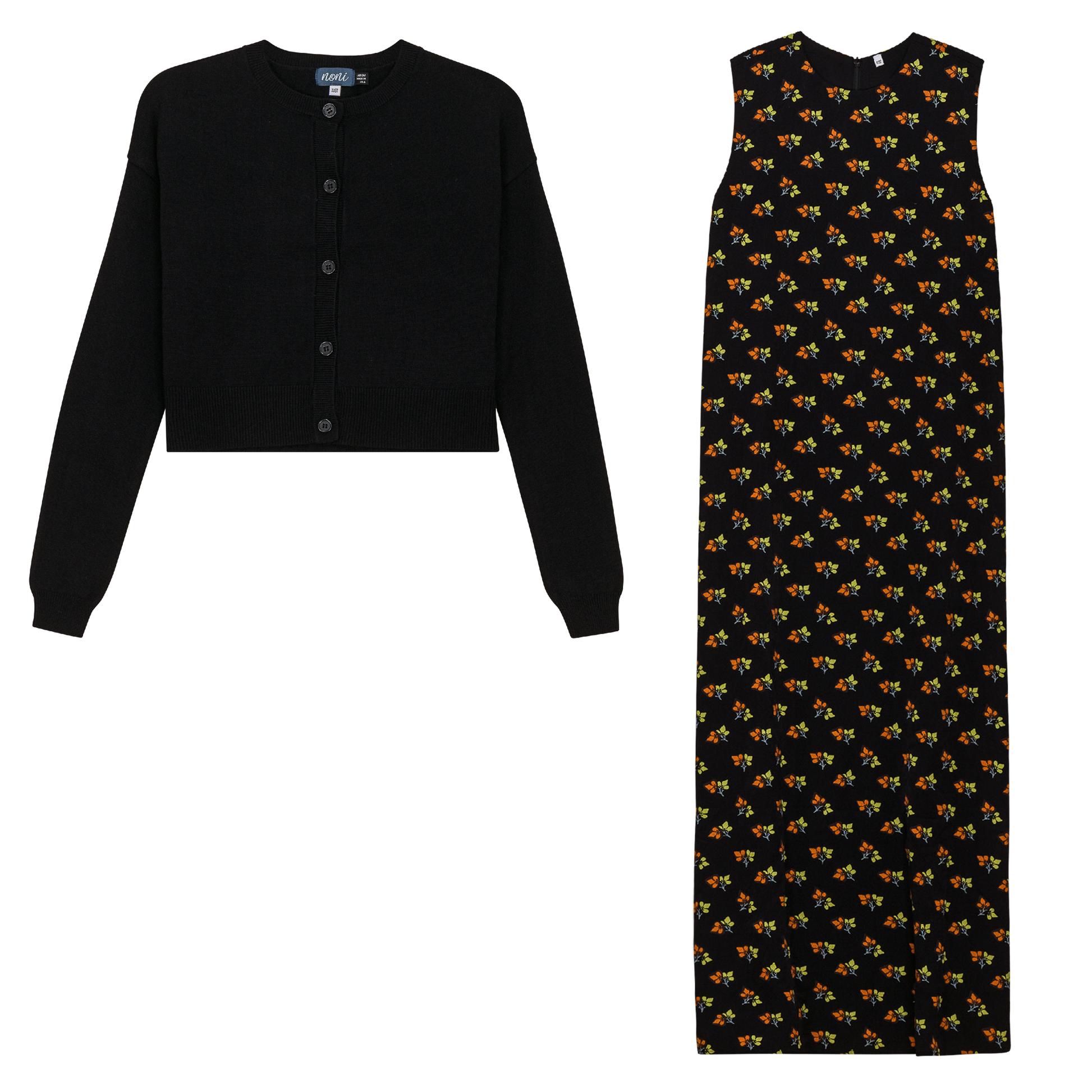 Crepe Jumper and Cardigan Set - Concordia Style Boutique