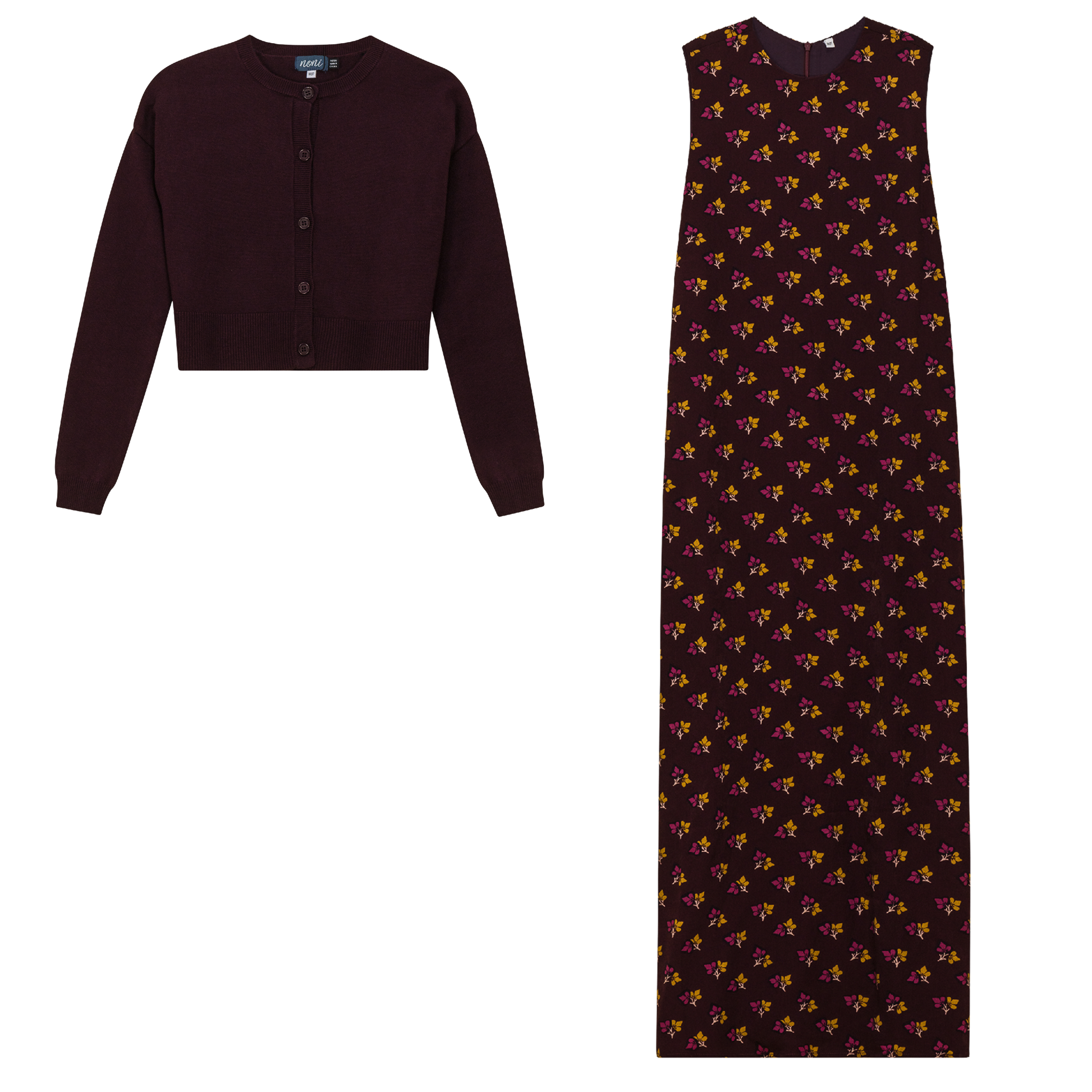 Crepe Jumper and Cardigan Set - Concordia Style Boutique