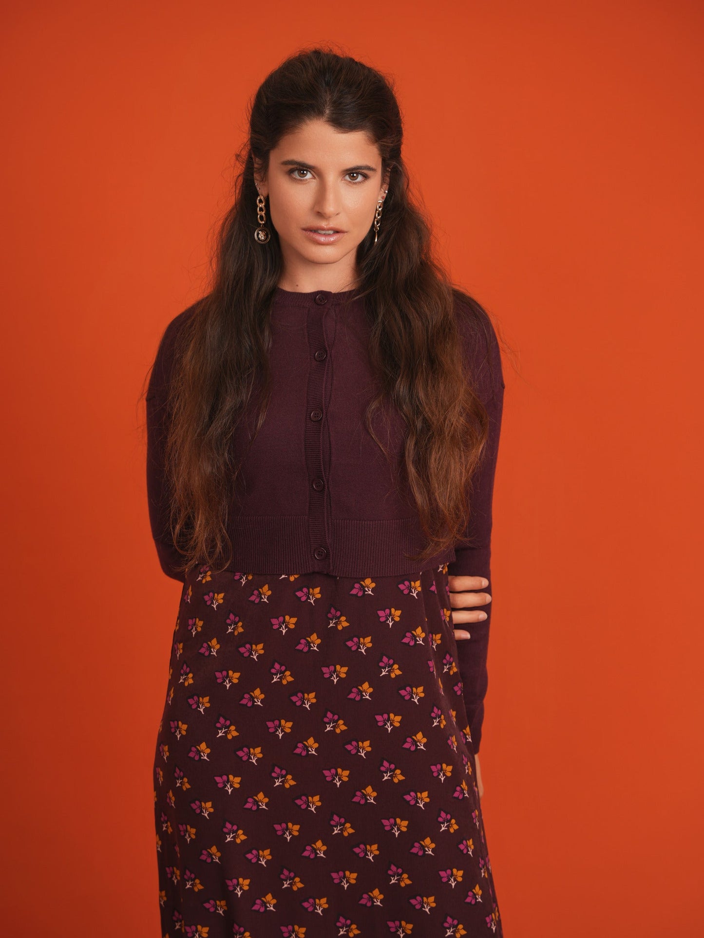 Crepe Jumper and Cardigan Set - Concordia Style Boutique
