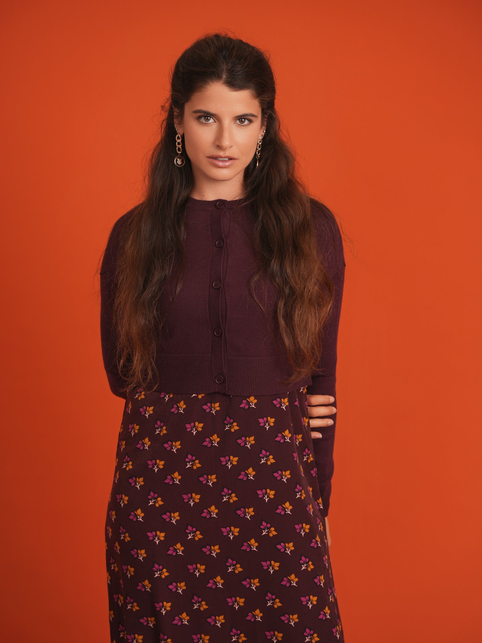Crepe Jumper and Cardigan Set - Concordia Style Boutique