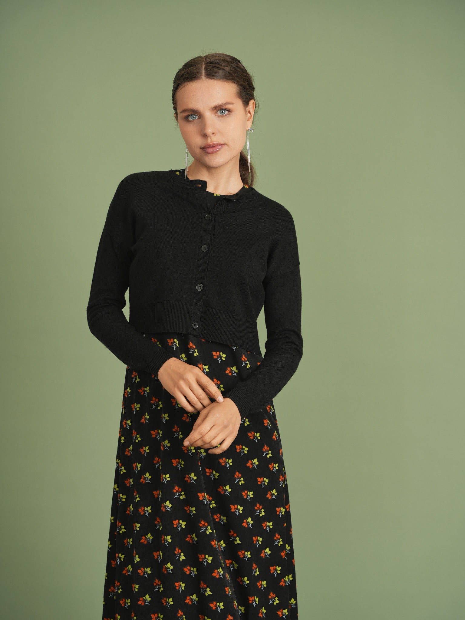 Crepe Jumper and Cardigan Set - Concordia Style Boutique