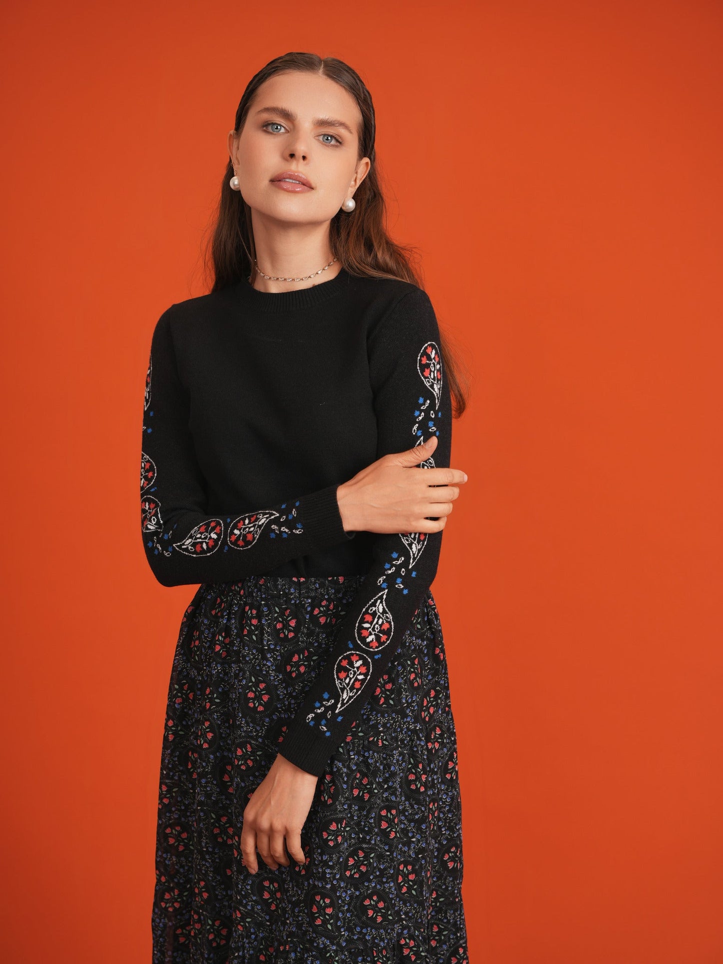 Tiered Floral Chiffon 2 Pc Set - Concordia Style Boutique
