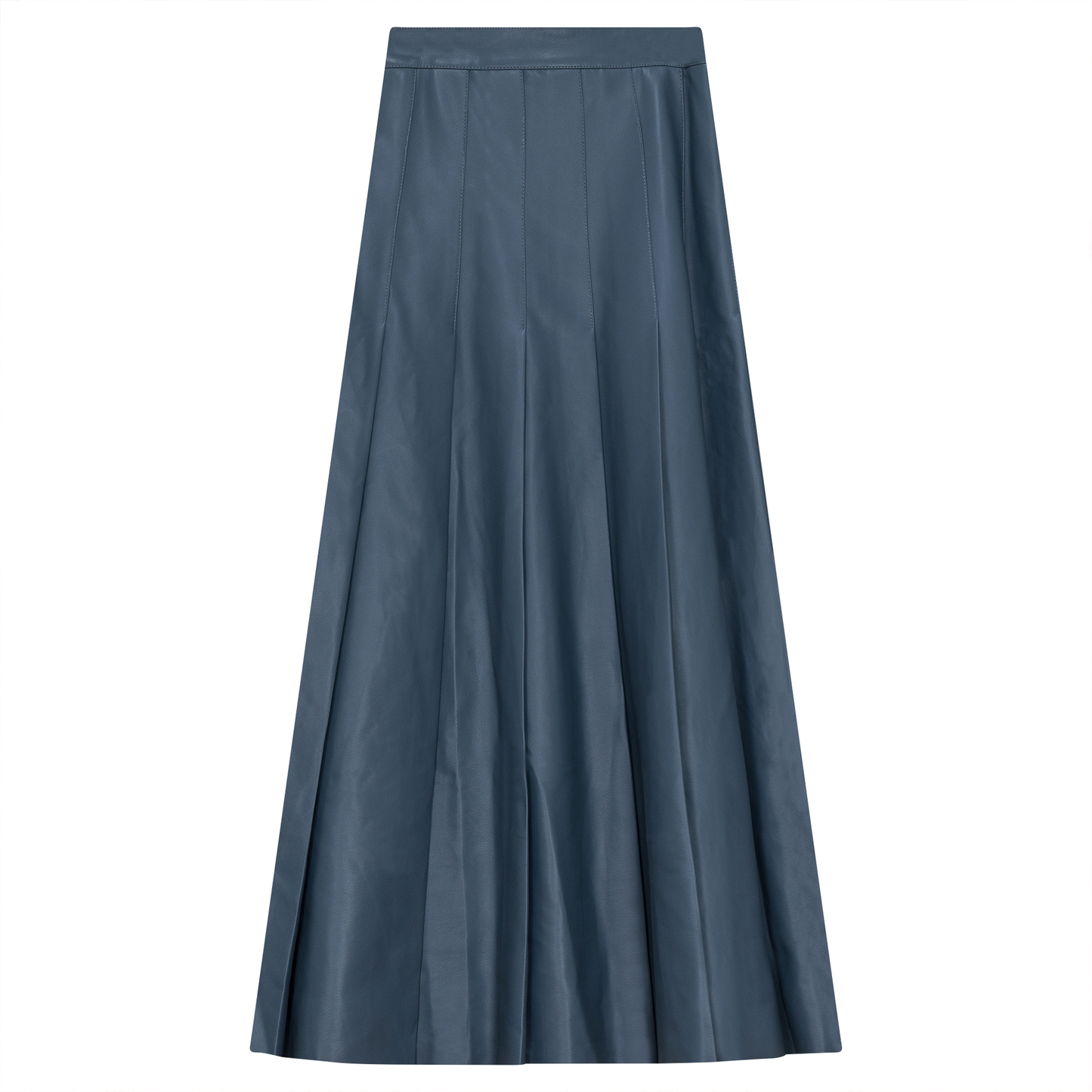 Leather Pleated Midi Skirt - Concordia Style Boutique