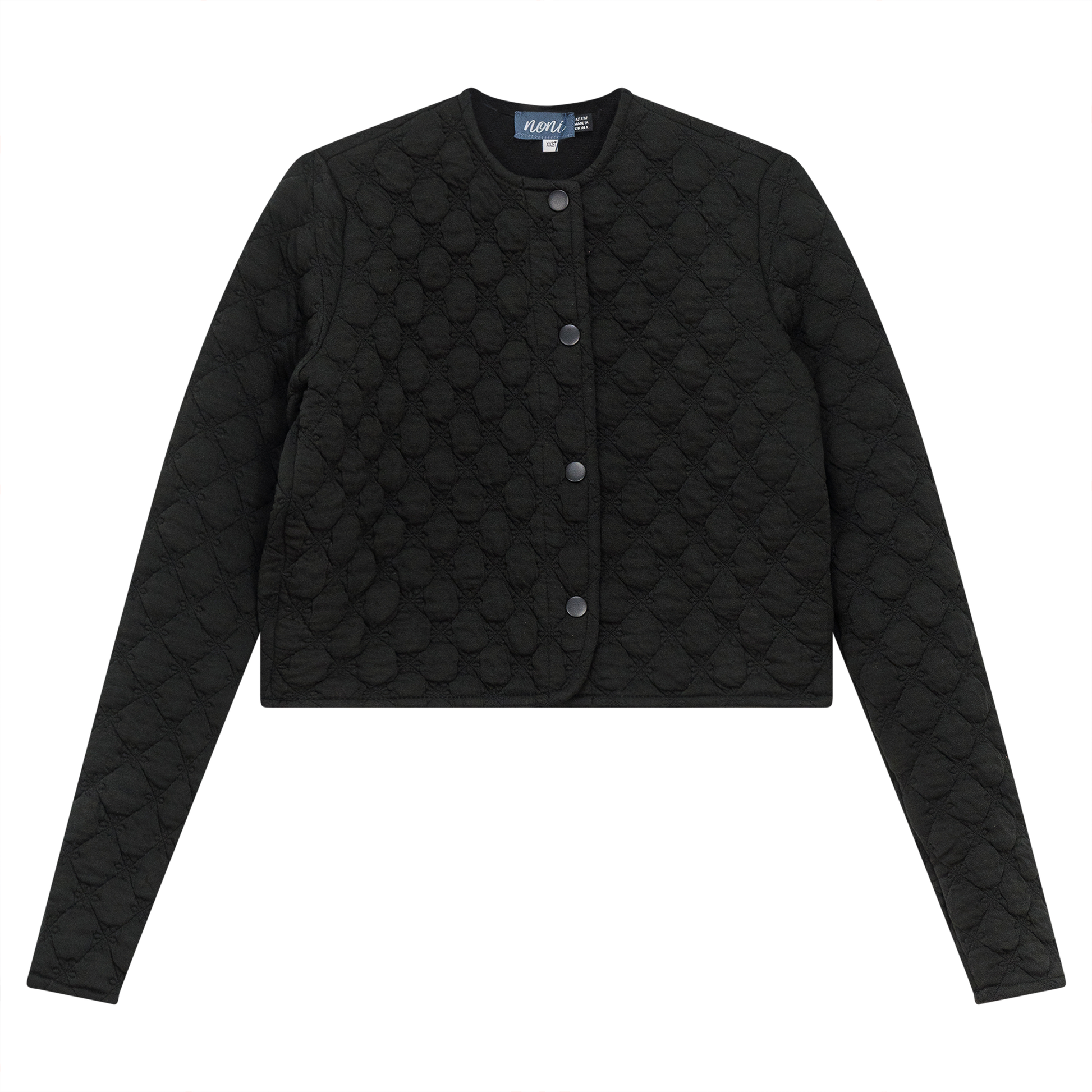 Cropped Quilted Cardigan - Concordia Style Boutique