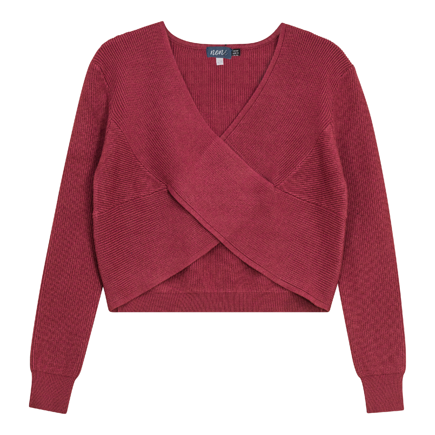 Chunky Knit Wrap Cropped Sweater - Concordia Style Boutique