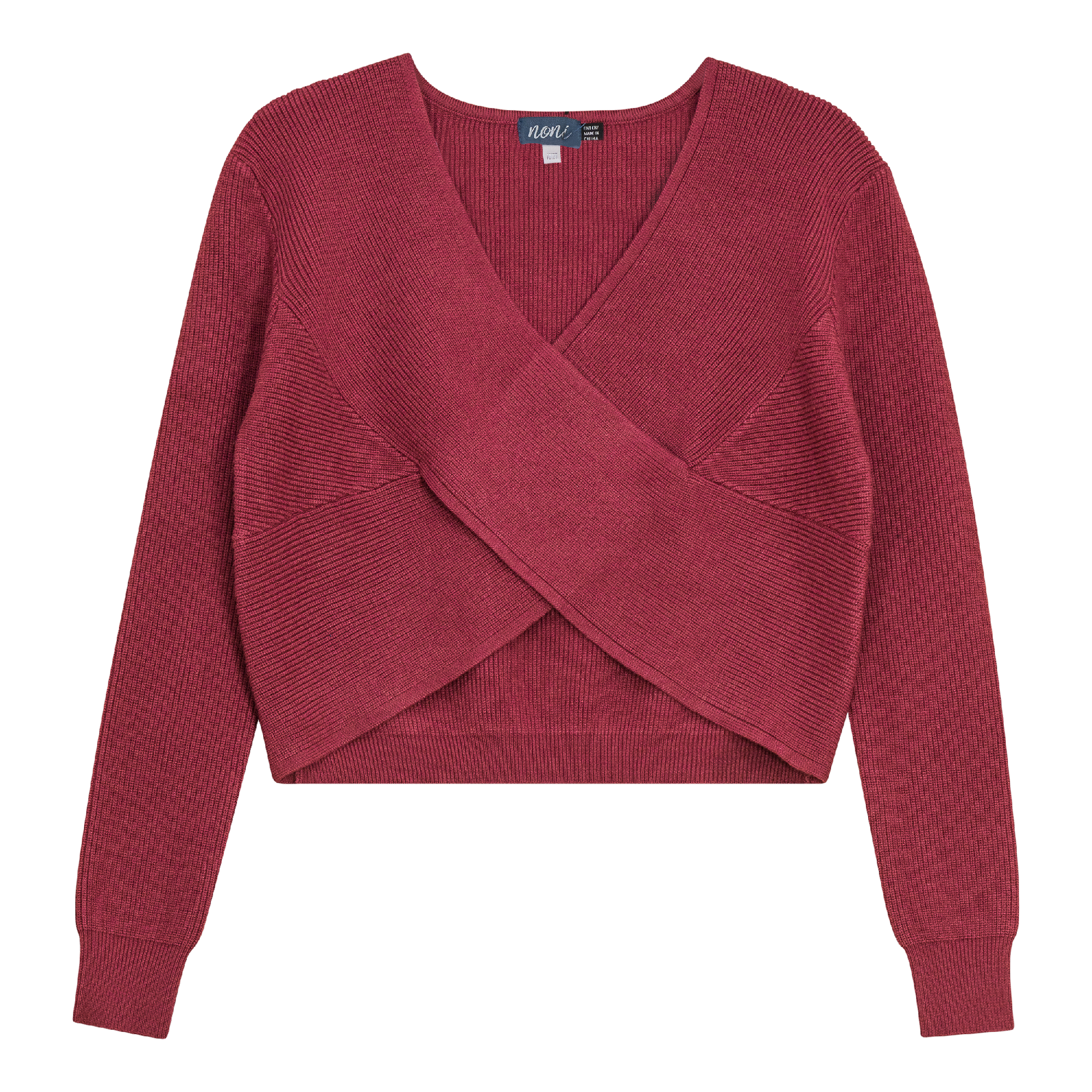 Chunky Knit Wrap Cropped Sweater - Concordia Style Boutique