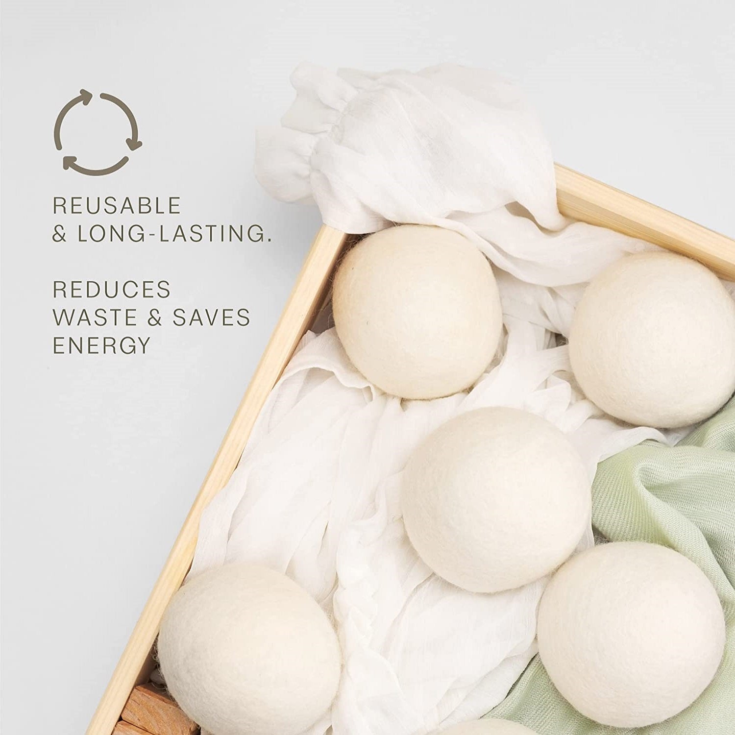 100% Pure New Zealand Wool Dryer Balls - Concordia Style Boutique