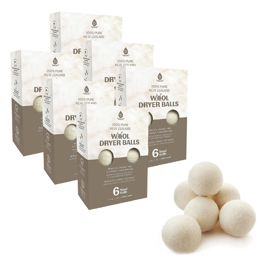 Pursonic 100% Pure New Zealand Wool Dryer Balls - Family Bundle (36 Pack) - Concordia Style Boutique