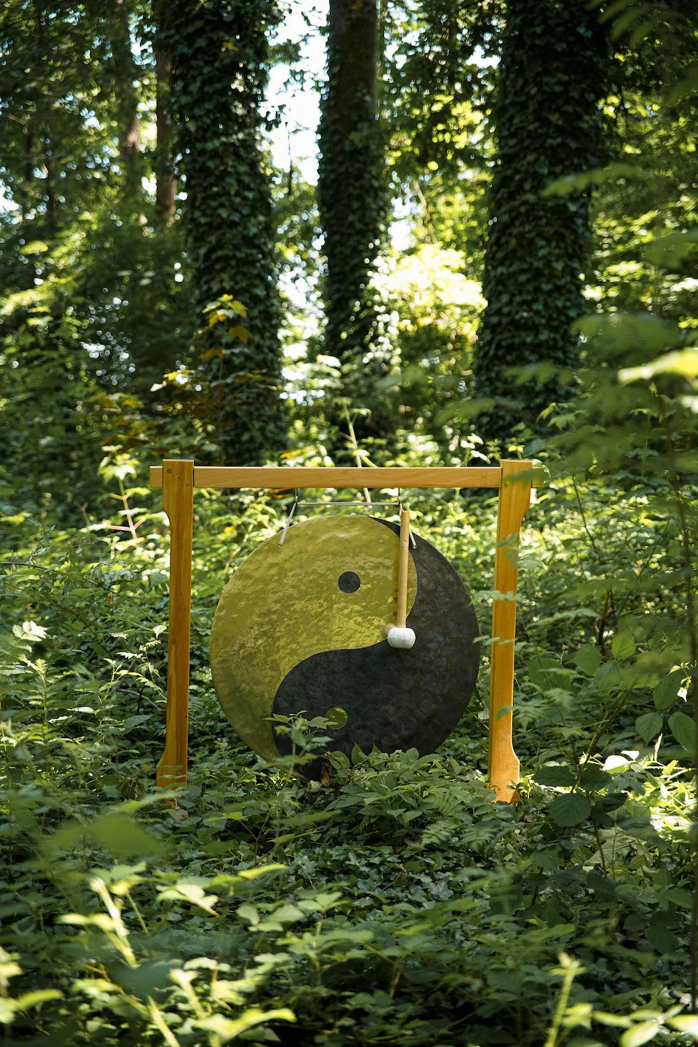 32" Wind Gong, Yin & Yang