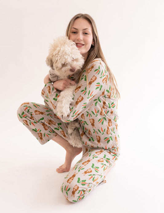 Women's Loose Fit Rabbit Pajamas