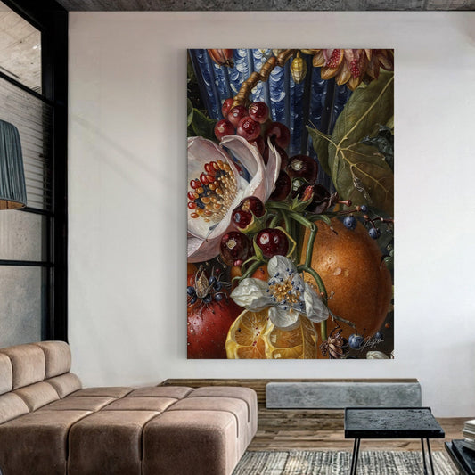 Canvas Print: "Baroque Bounty III"