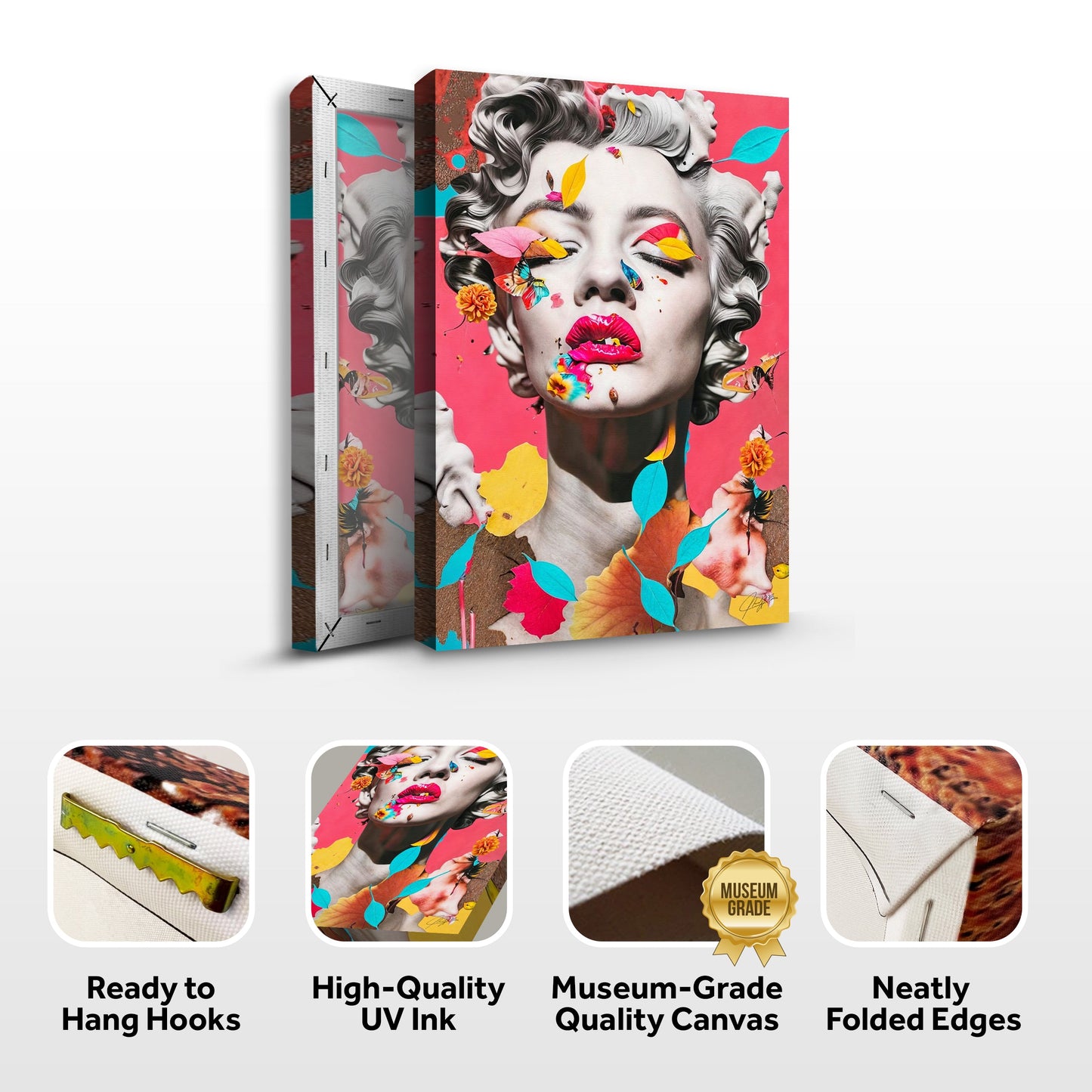 Canvas Print: "Chroma Whimsy"