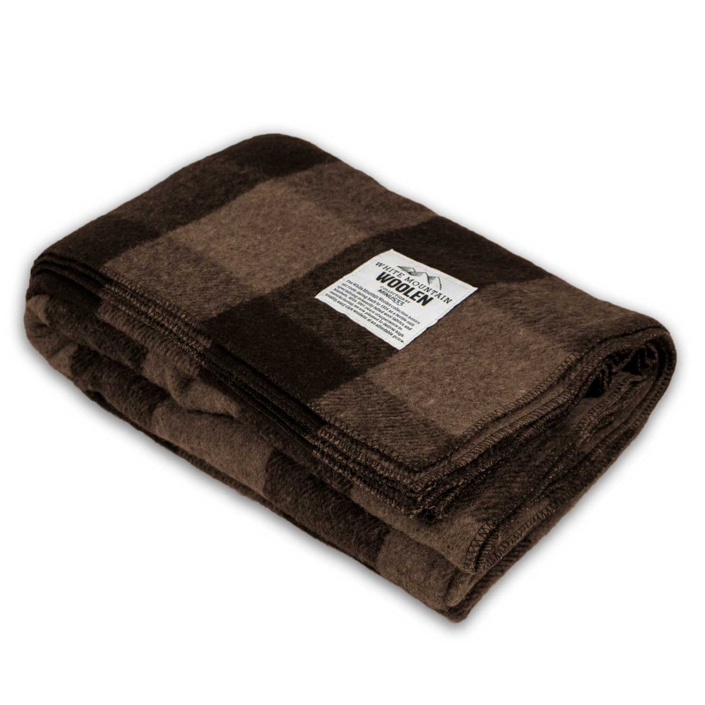 M33 - Lodge Twin Blanket White Mountain Woolen - Concordia Style Boutique