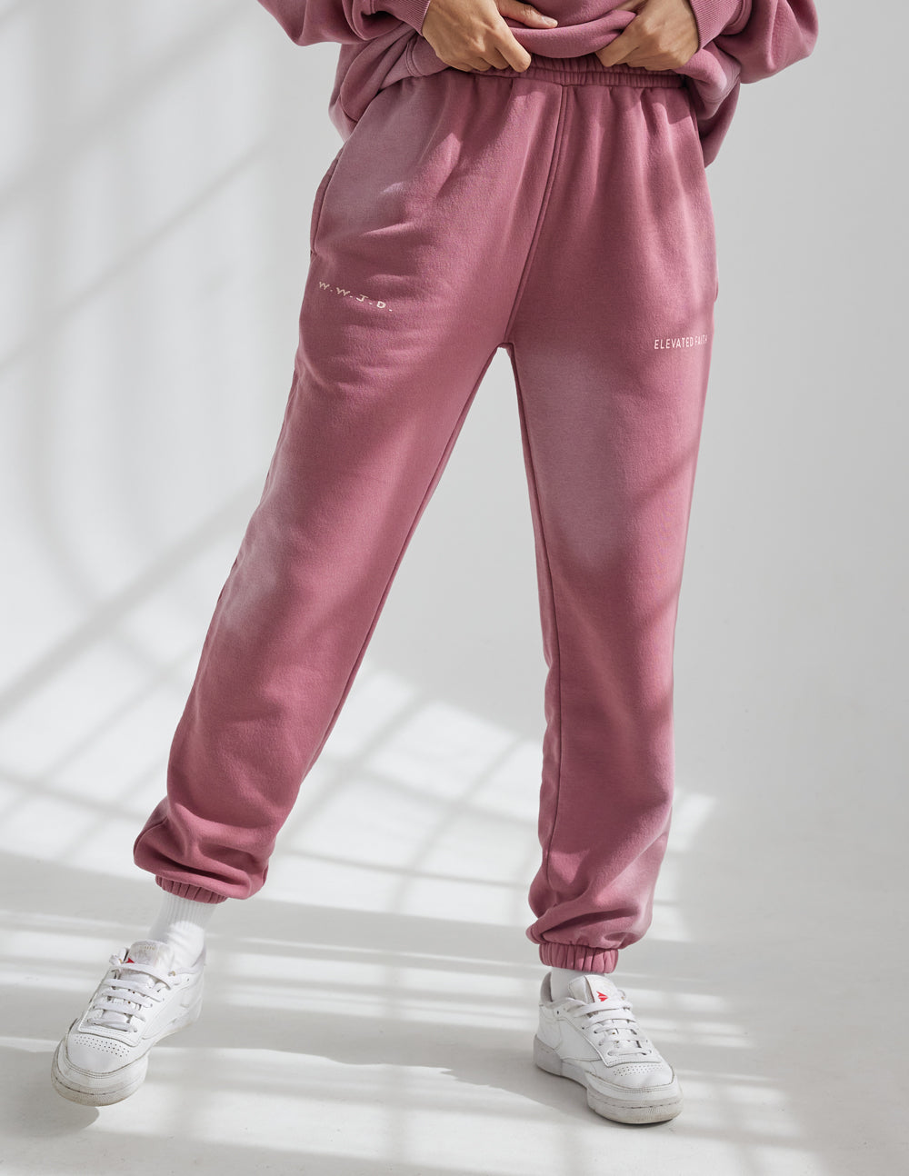 WWJD Pink Unisex Sweatpant - Concordia Style Boutique