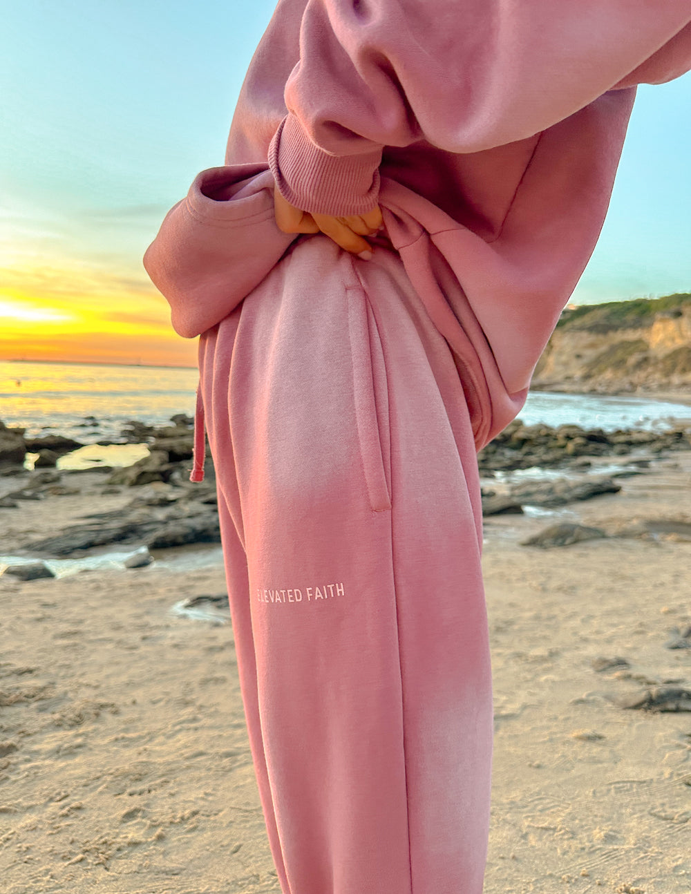 WWJD Pink Unisex Sweatpant - Concordia Style Boutique