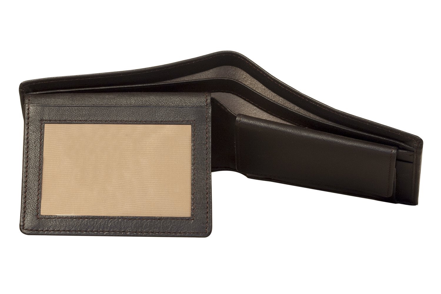 Sakkas Men's Leather Bi-fold Wallet -Id Windows / Card Slots with Gift Bag - Concordia Style Boutique