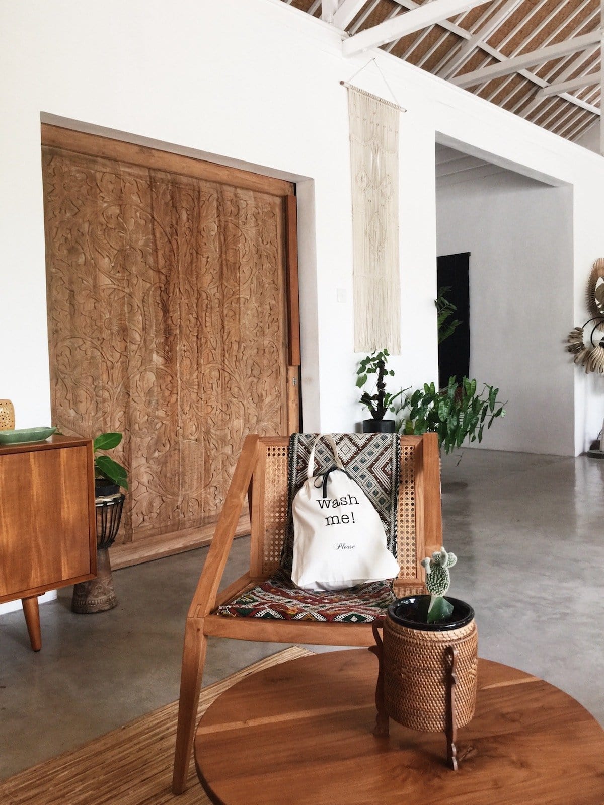 Wash Me, Laundry Bag, Cream - Concordia Style Boutique