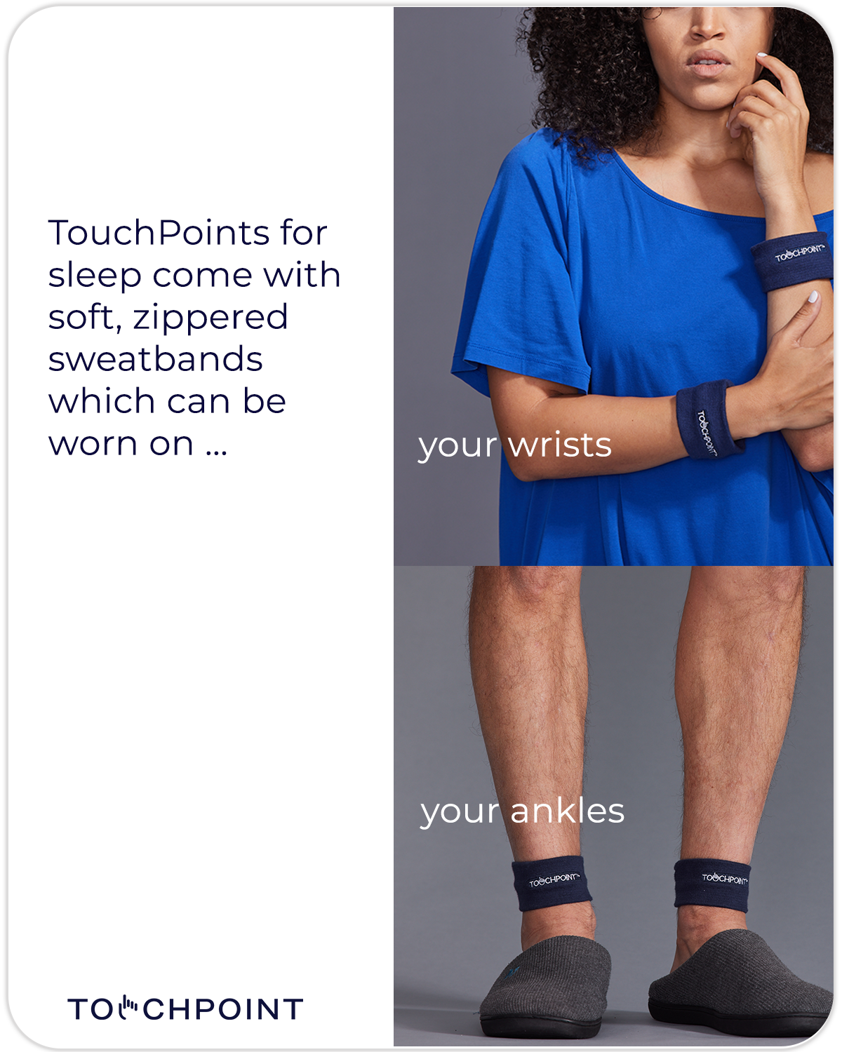 TouchPoints for Sleep - TouchPoints are wearable devices designed to reduce stress, improve sleep, and increase focus with BLAST - Concordia Style Boutique