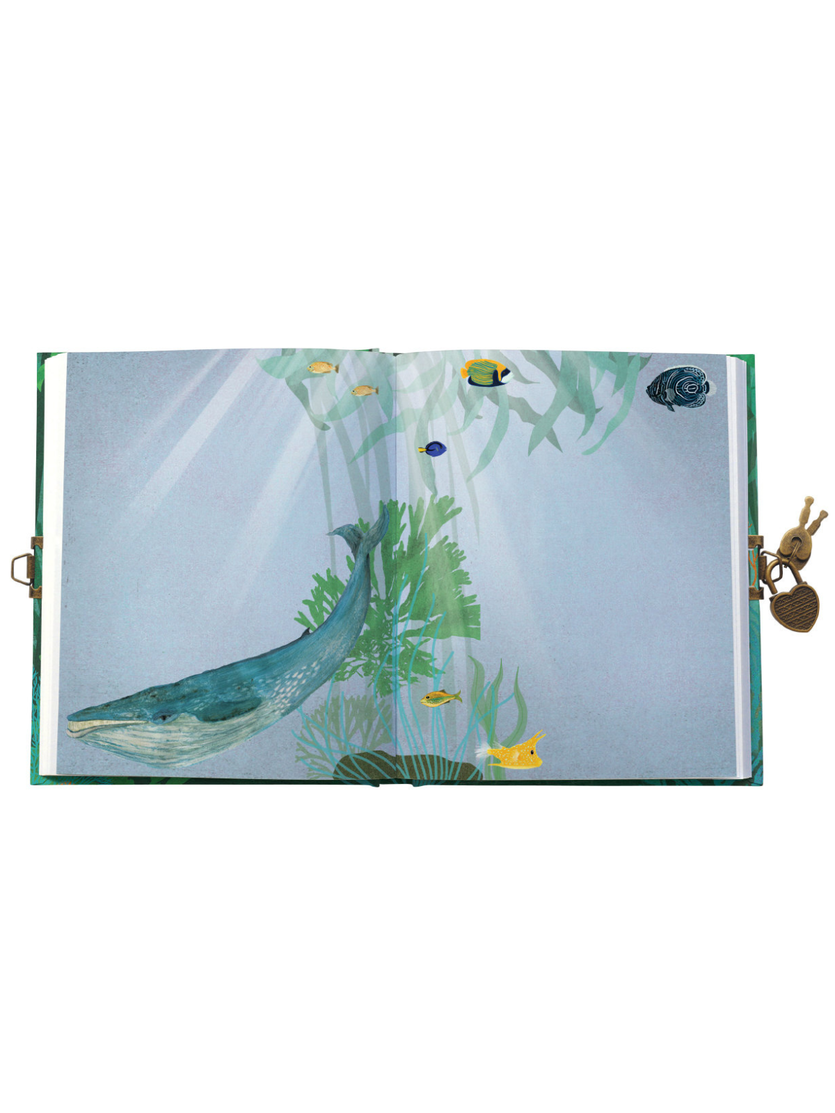 Whale Song Lockable Notebook Diary