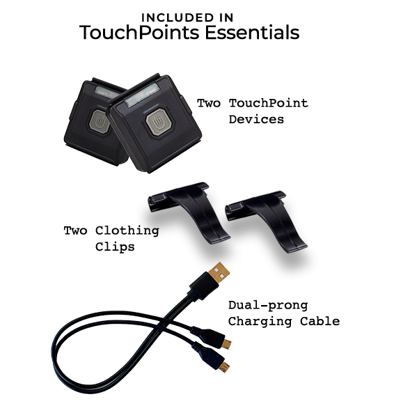 TouchPoints Essentials Pack - TouchPoints are wearable devices designed to reduce stress, improve sleep, and increase focus with BLAST - Concordia Style Boutique