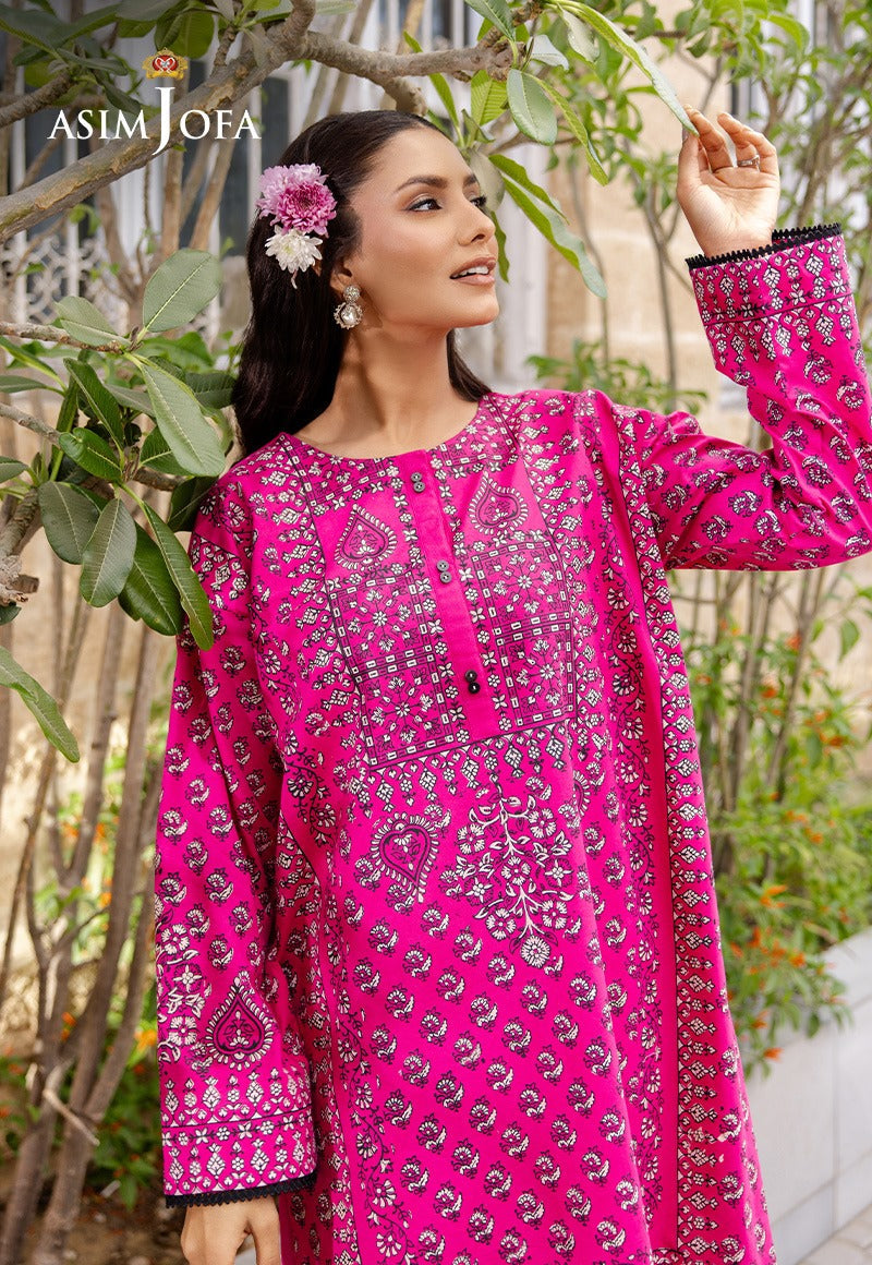 Asim Jofa - AJPB-194 2 Piece Embroidered Cambric