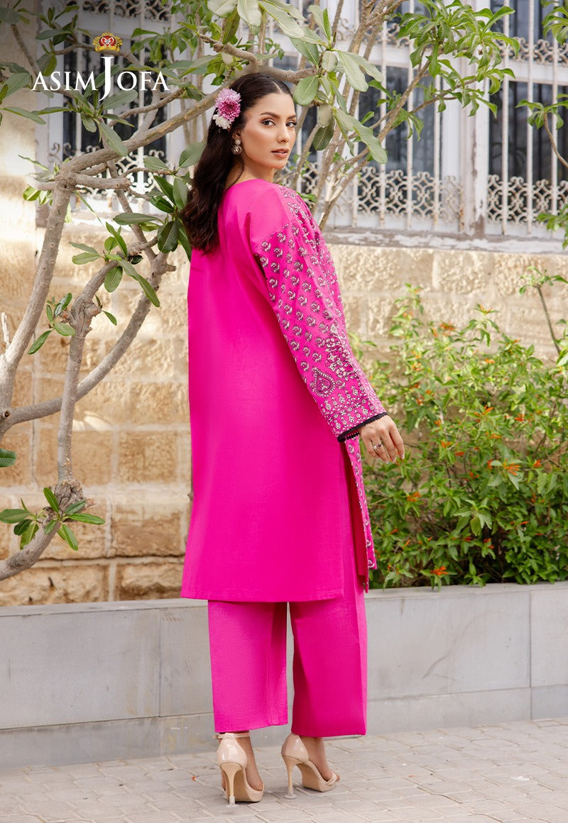 Asim Jofa - AJPB-194 2 Piece Embroidered Cambric
